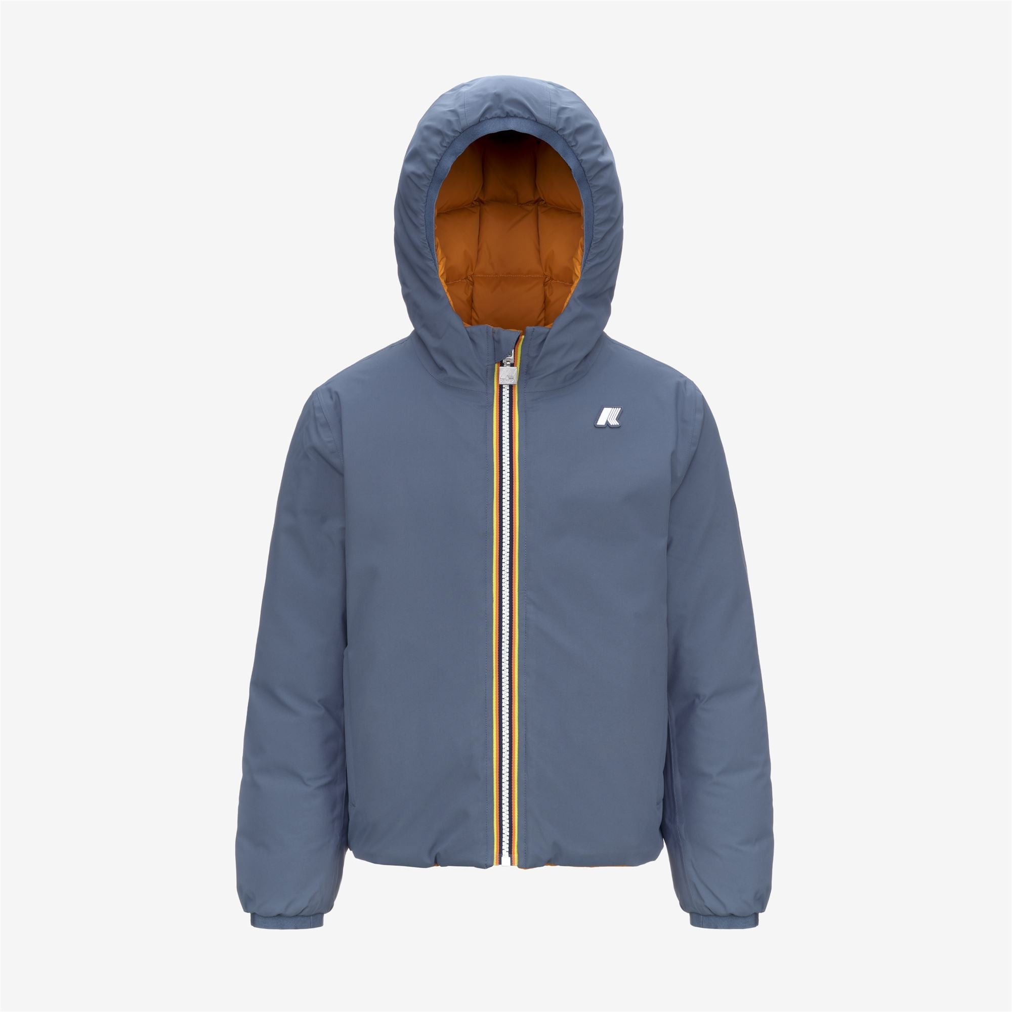 P. JACK ST THERMO REVERSIBLE - Jackets - Short - Boy - GREY BLUE AVIO-YELLOW INCA
