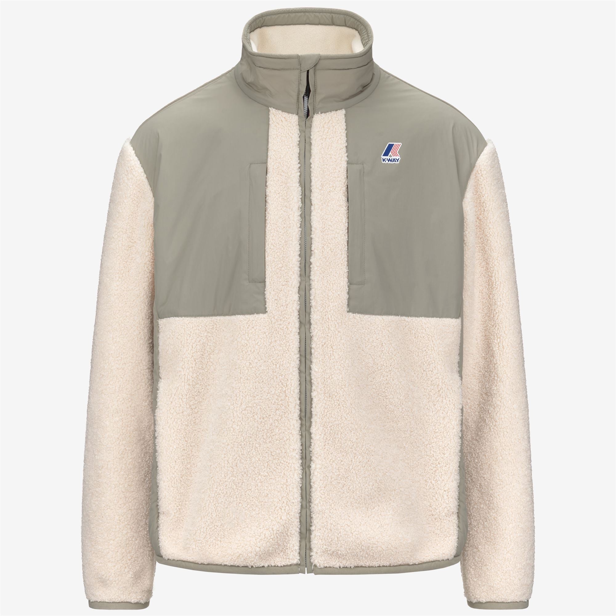SIXTE 4.0 ORSETTO - Fleece - Jacket - Unisex - GREEN OAK-ECRU