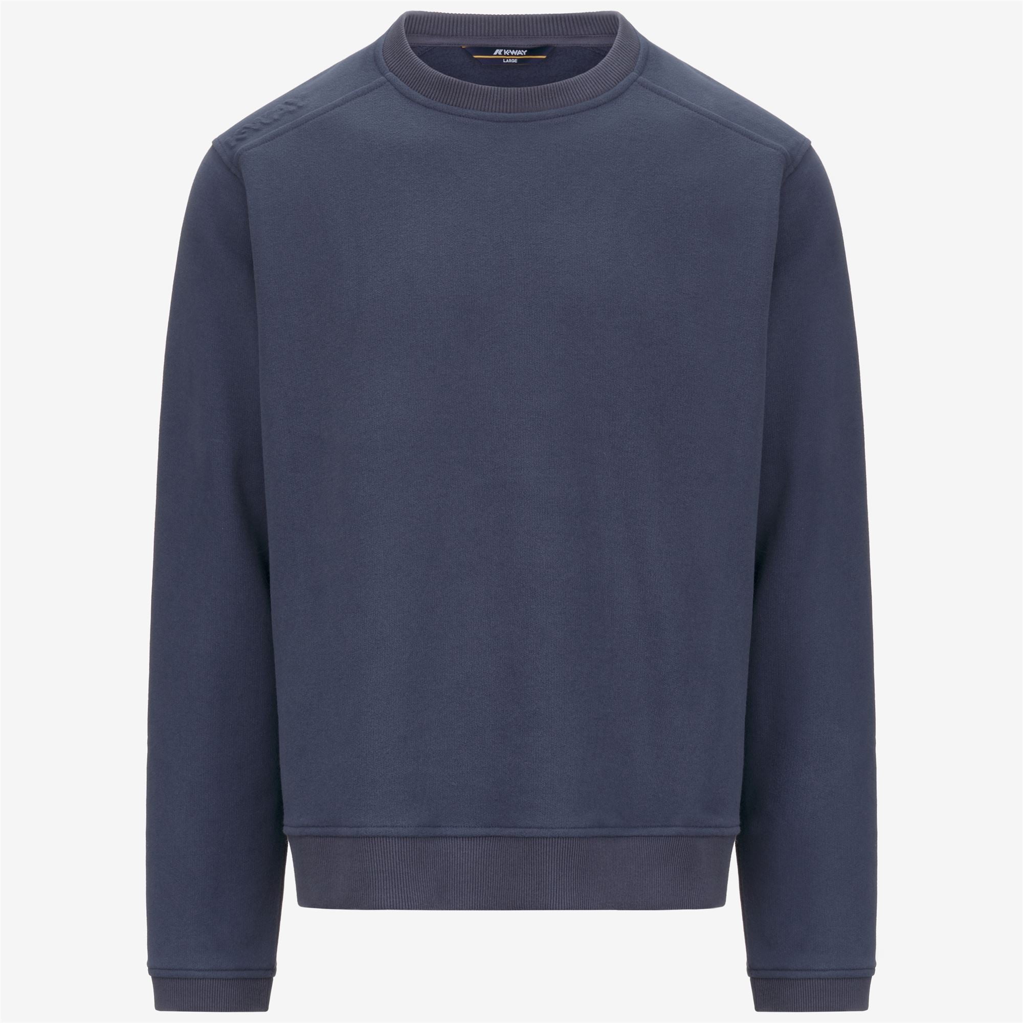 PERRUEL COTTON CASHMERE - Fleece - Jumper - Man - BLUE AIRFORCE