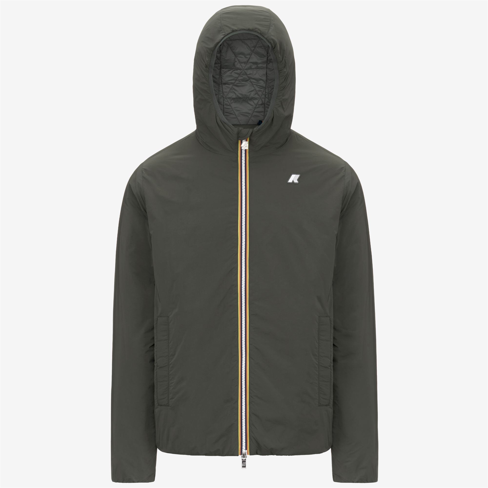 JACK PLAIN WARM - Jackets - Short - Man - GREEN BLACKISH