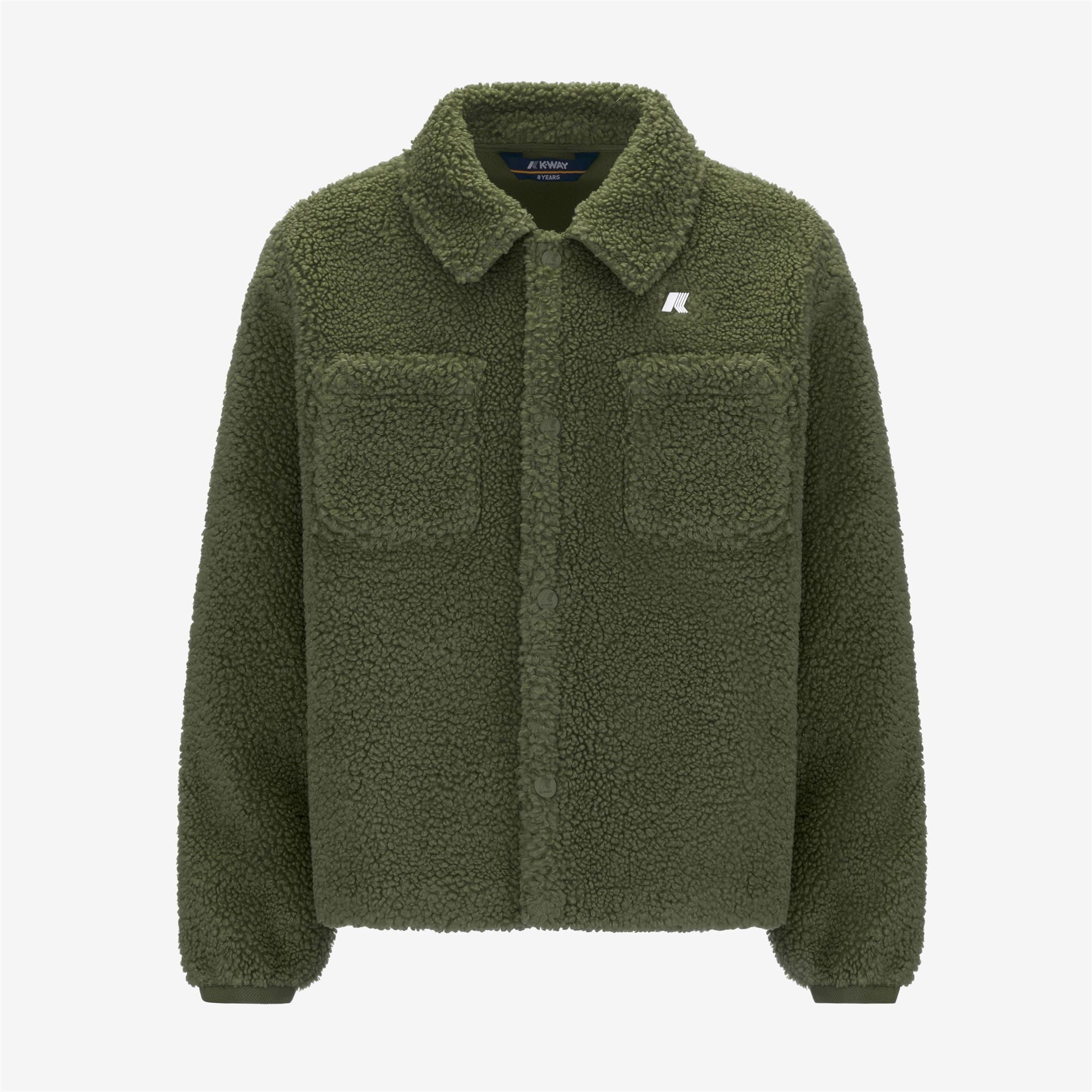 P. CAMERON SHERPA POLAR - Fleece - Jacket - Boy - GREEN C-GREEN C