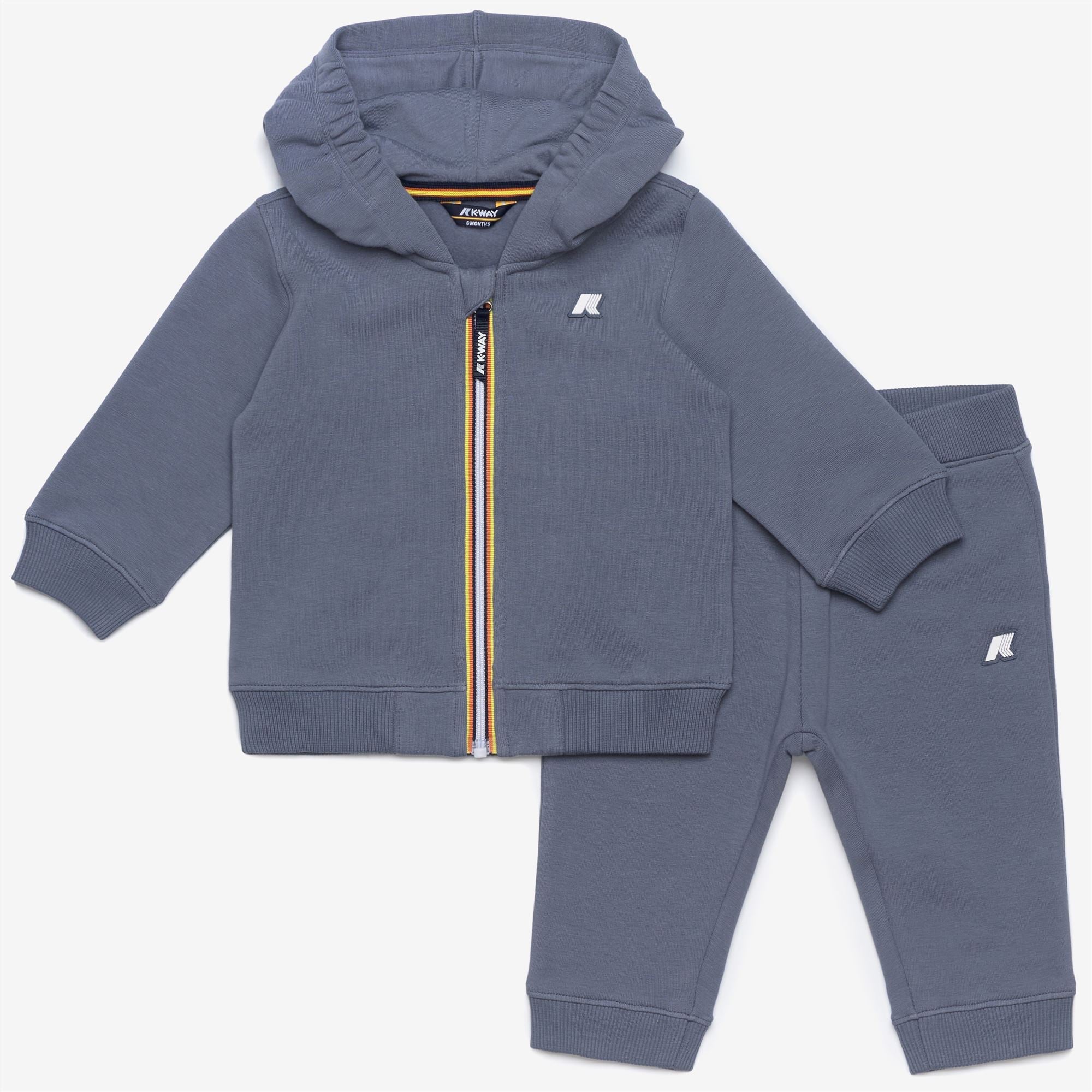 E. SET ANTHONIELLE MICKETTE - SETS - Pants / Sweater - Kid unisex - GREY BLUE AVIO