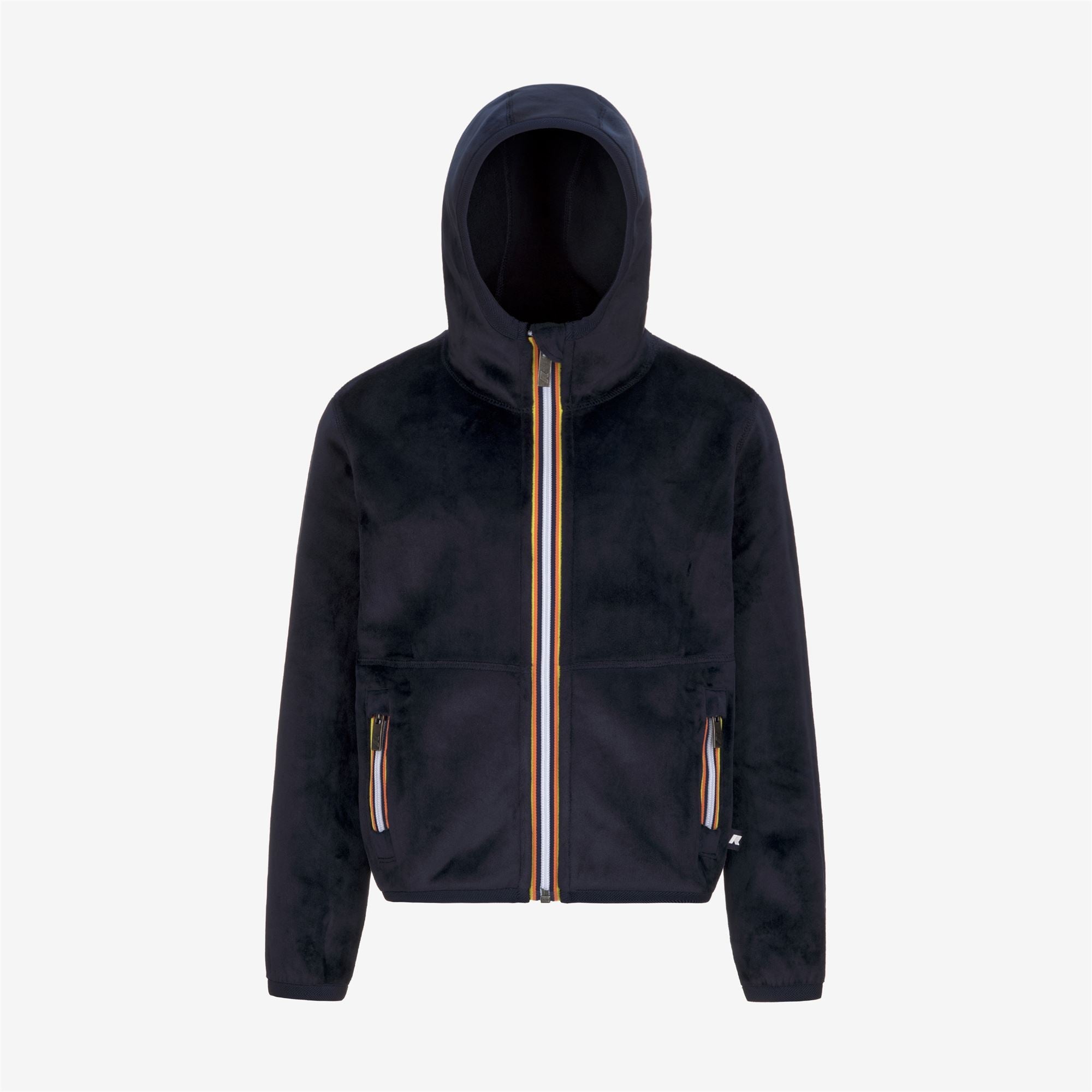 P. LILY VELOUR POLAR REVERSIBLE - Fleece - Jacket - Girl - BLUE DEPTH-BLUE DEPTH