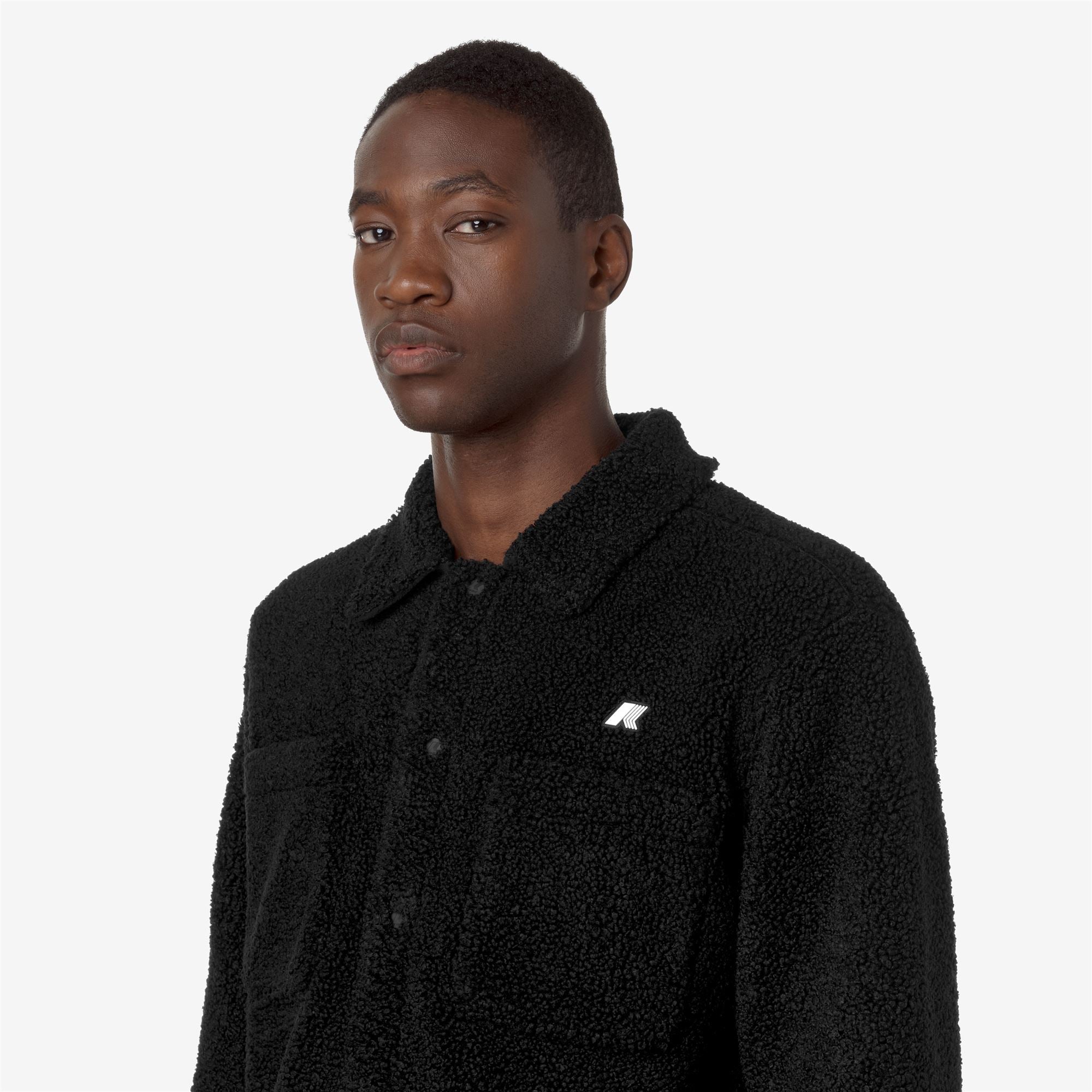 CAMERON SHERPA POLAR - Fleece - Jacket - Man - BLACK P-BLACK P