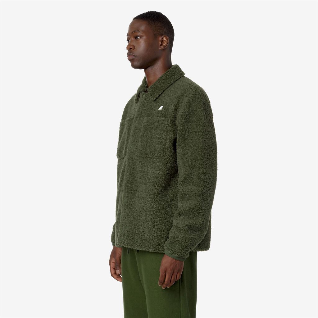 CAMERON SHERPA POLAR - Fleece - Jacket - Man - GREEN C-GREEN C