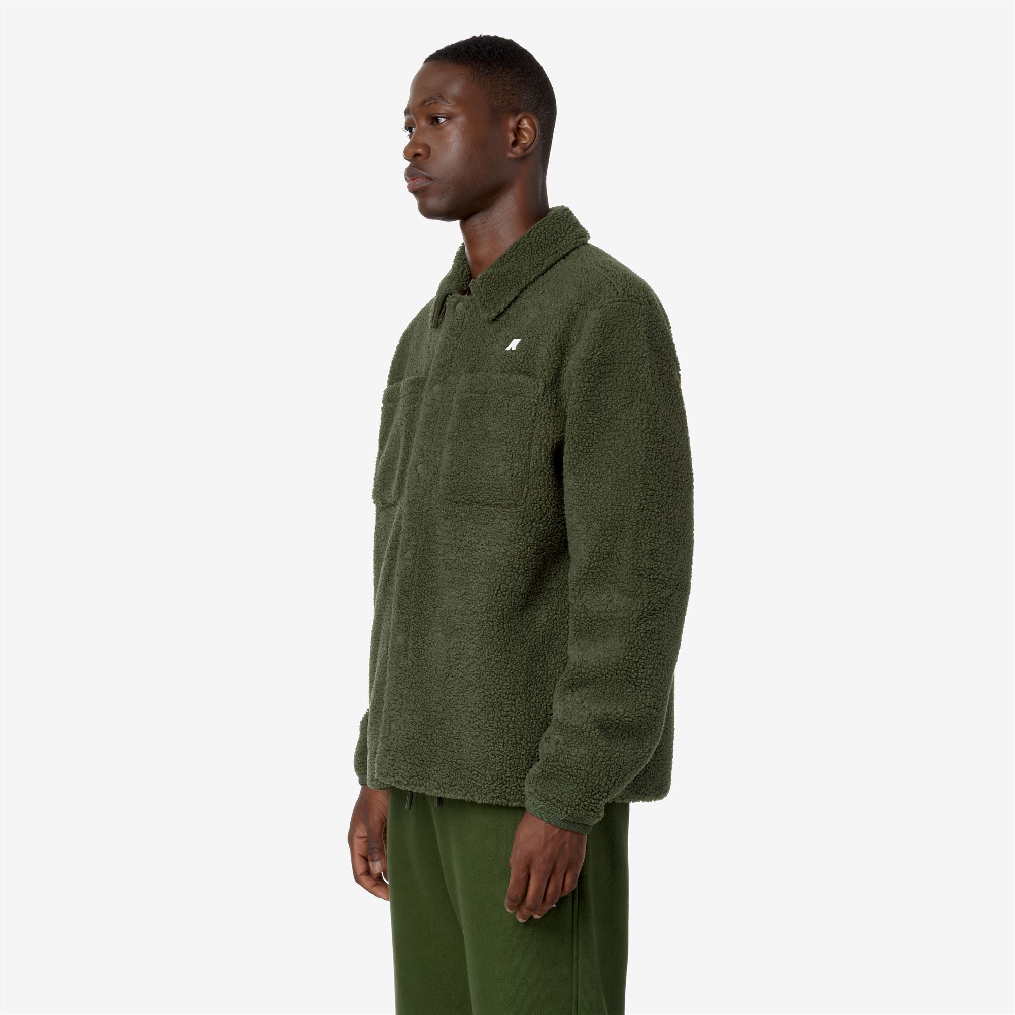 CAMERON SHERPA POLAR - Fleece - Jacket - Man - GREEN C-GREEN C