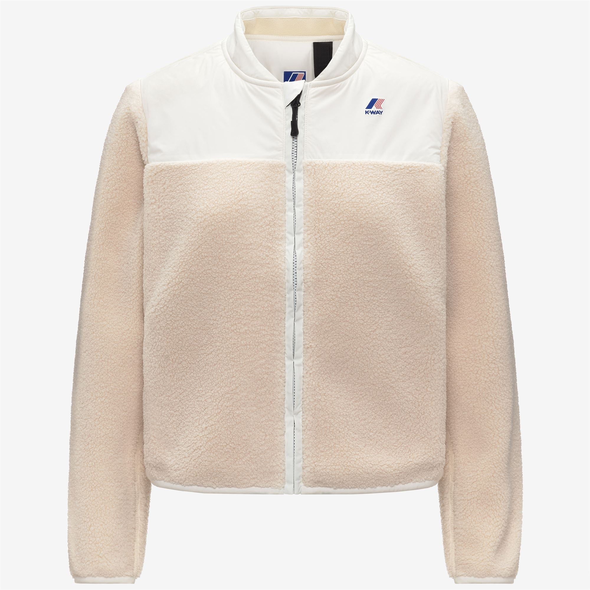 BERNARDINE 4.0 ORSETTO - Fleece - Jacket - Woman - WHITE GARDENIA-ECRU