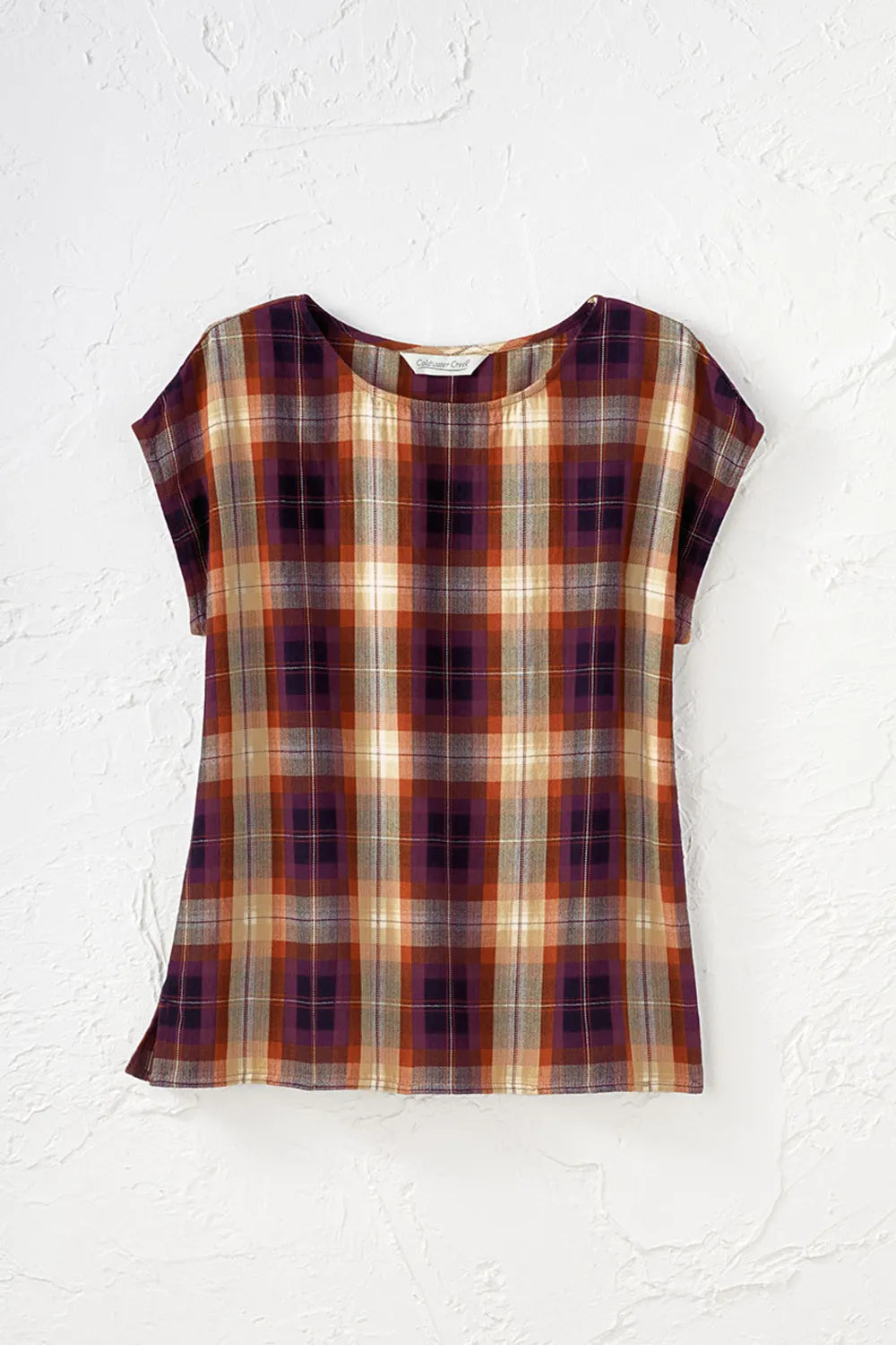 Autumn Plaid Shell