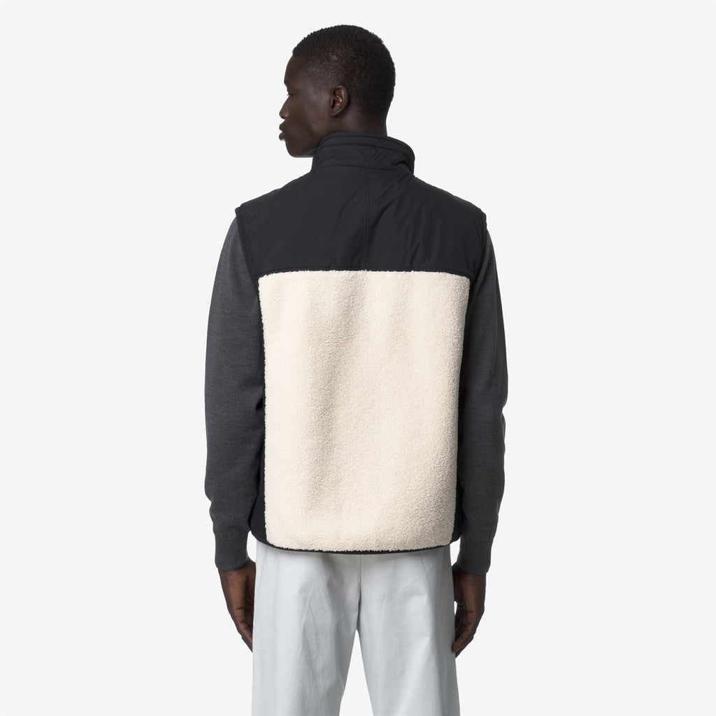VITAL 4.0 ORSETTO - Fleece - Vest - Unisex - BLACK PURE-ECRU