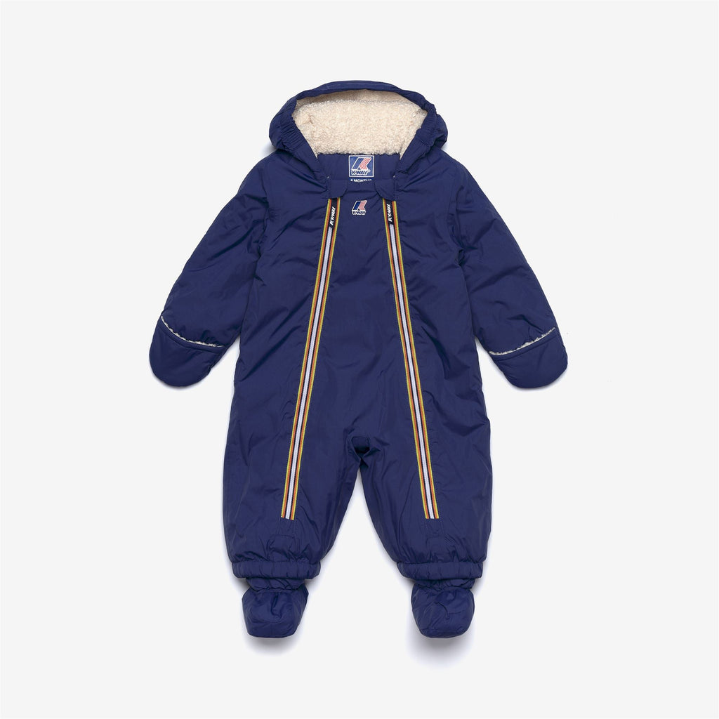 E. LE VRAI 4.0 SNOTTY ORSETTO - Sport Suits - TRACKSUIT - Kid unisex - BLUE DEEP COBALT