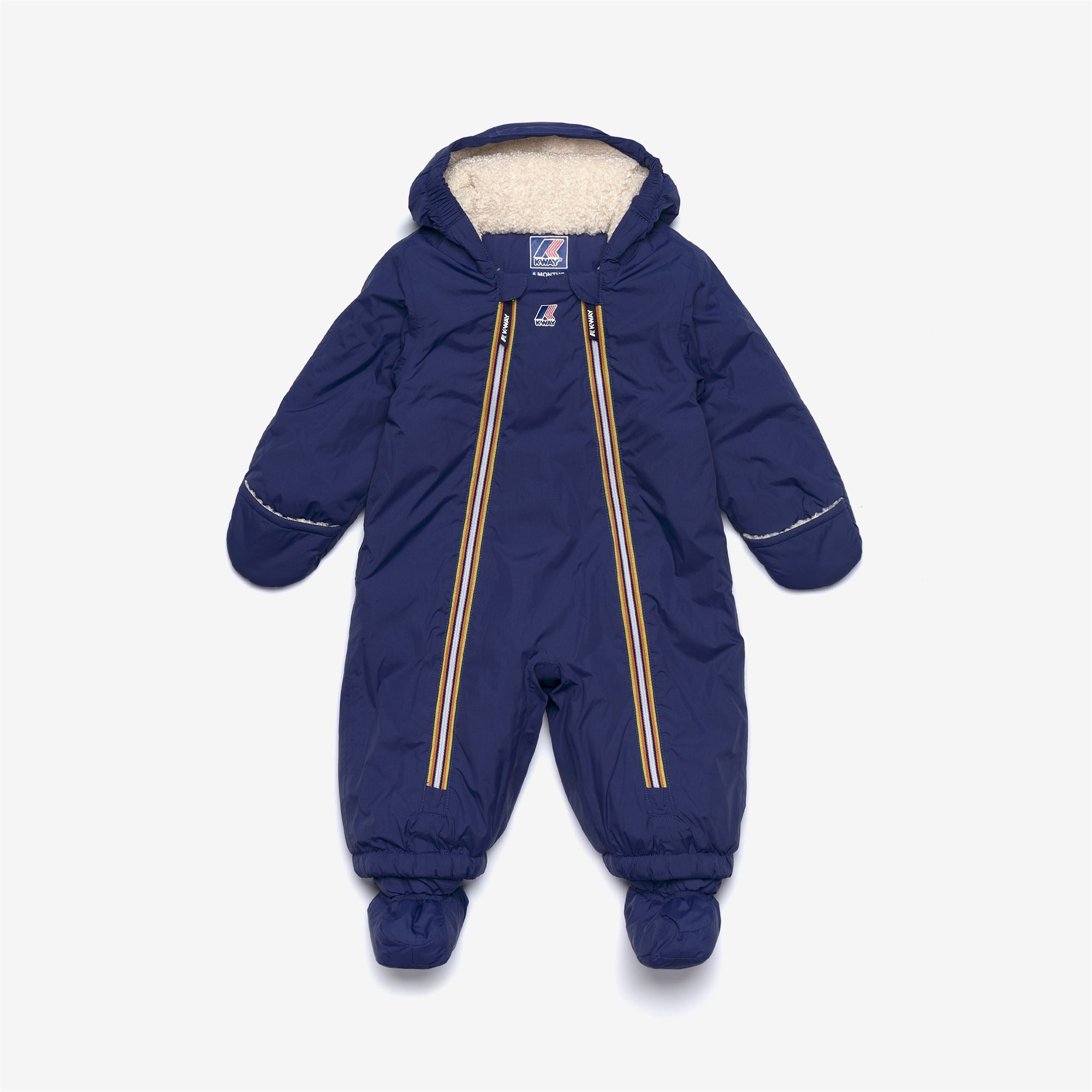 E. LE VRAI 4.0 SNOTTY ORSETTO - Sport Suits - TRACKSUIT - Kid unisex - BLUE DEEP COBALT