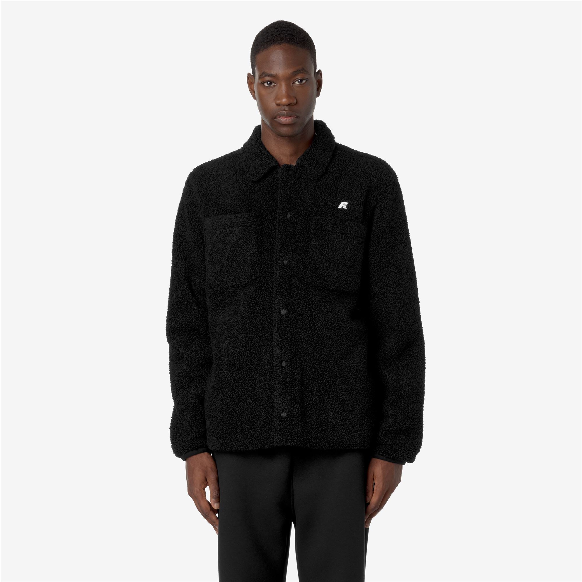CAMERON SHERPA POLAR - Fleece - Jacket - Man - BLACK P-BLACK P