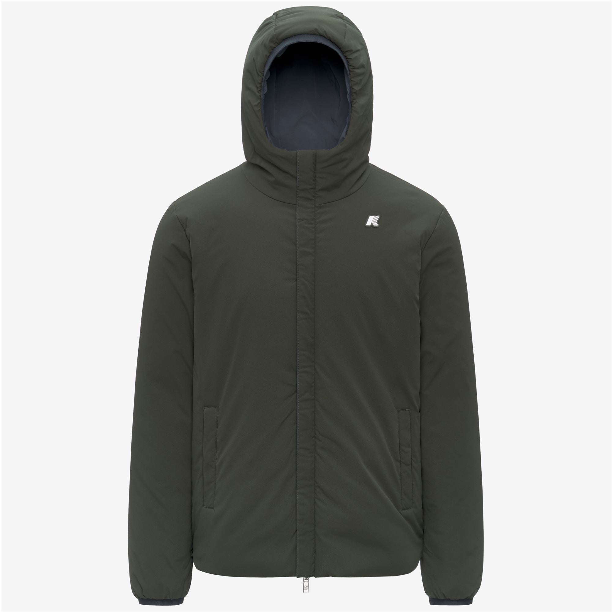 JACK ST WARM REVERSIBLE - Jackets - Short - Man - BLUE AIRFORCE-GREEN BLACKISH