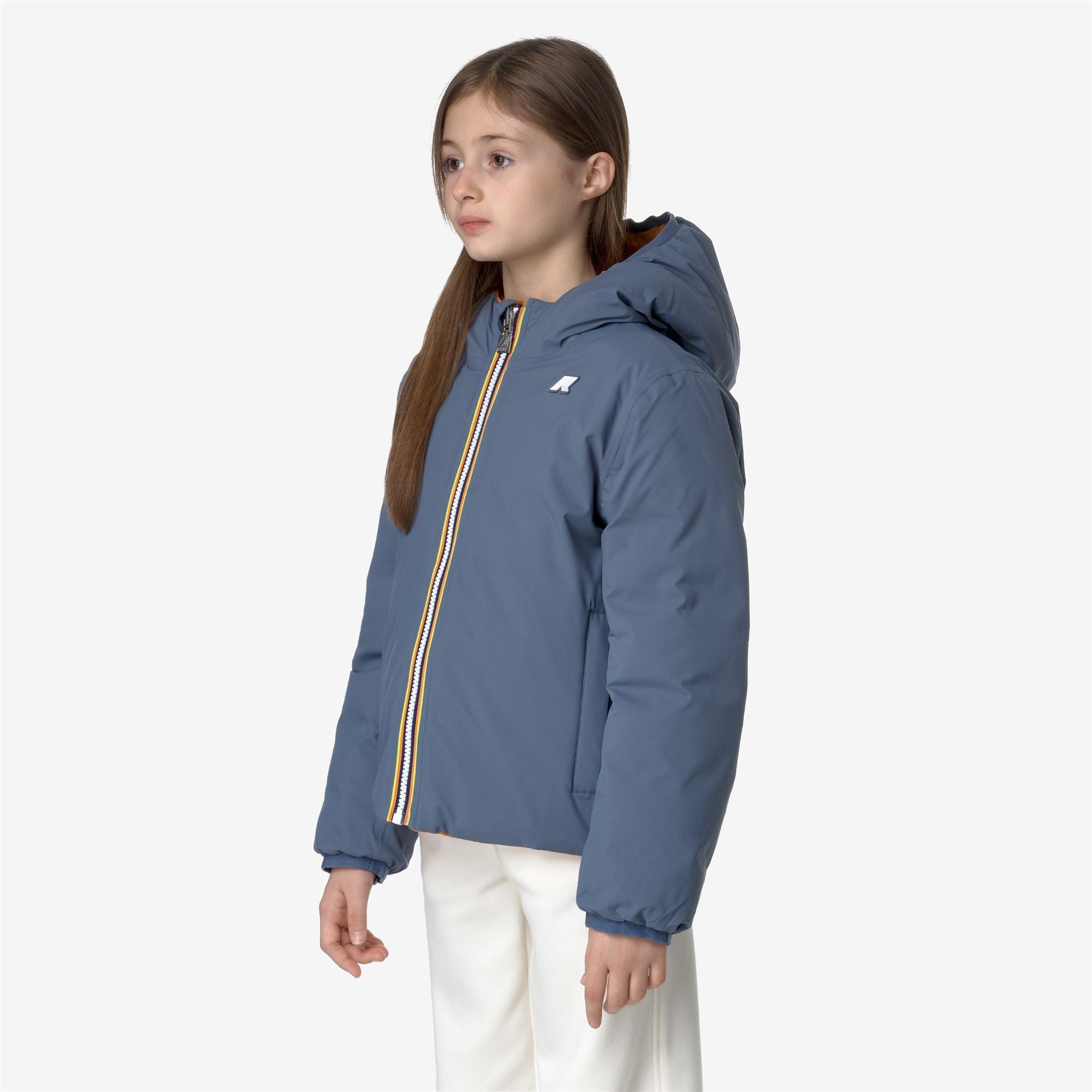 P. JACK ST THERMO REVERSIBLE - Jackets - Short - Boy - GREY BLUE AVIO-YELLOW INCA
