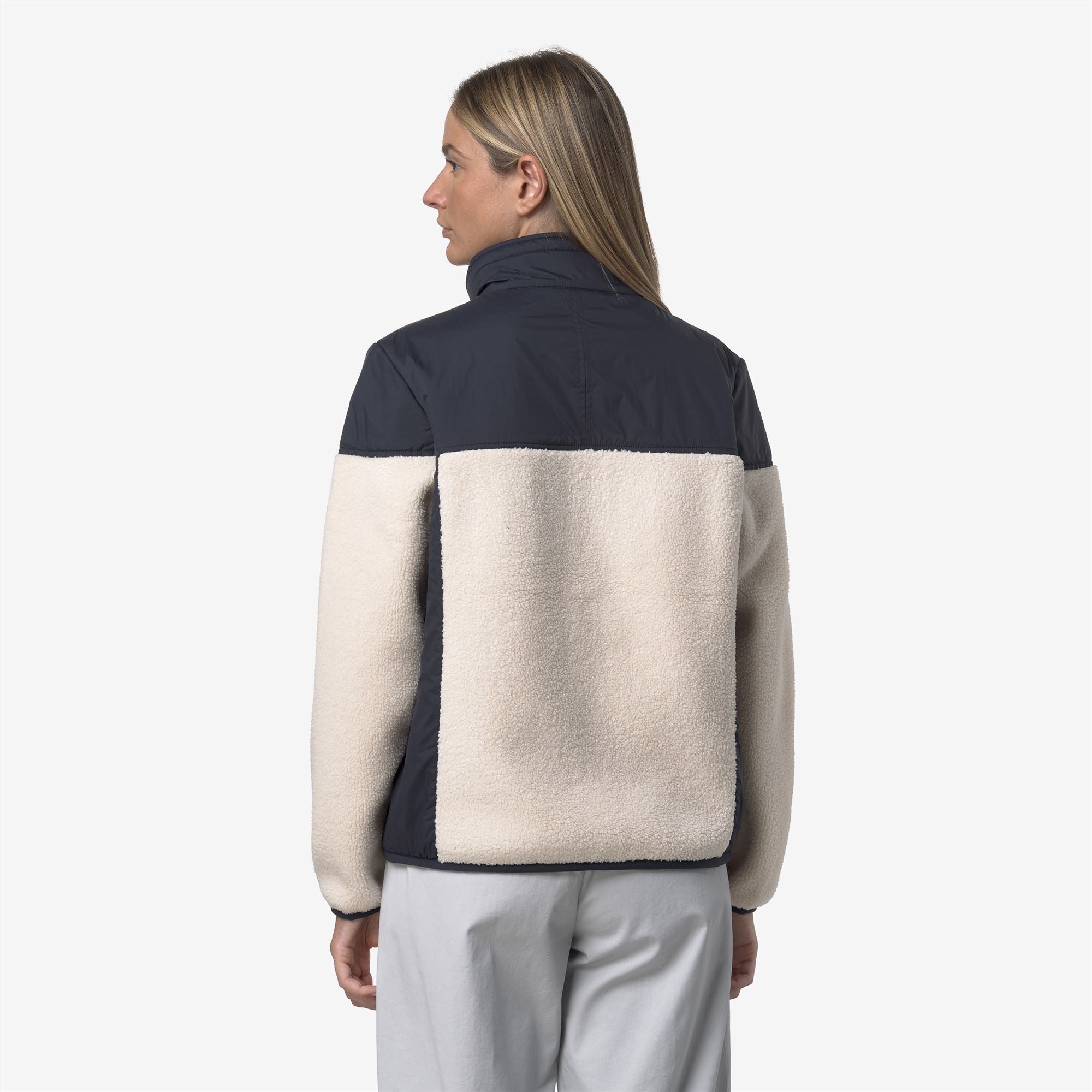 SIXTE 4.0 ORSETTO - Fleece - Jacket - Unisex - BLUE DEPTH-ECRU