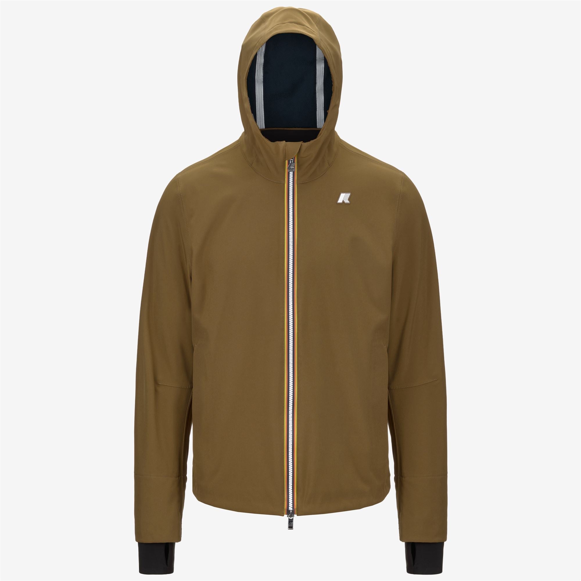 JACKO BONDED - Jackets - Short - Man - BROWN CORDA-BLUE DEPTH