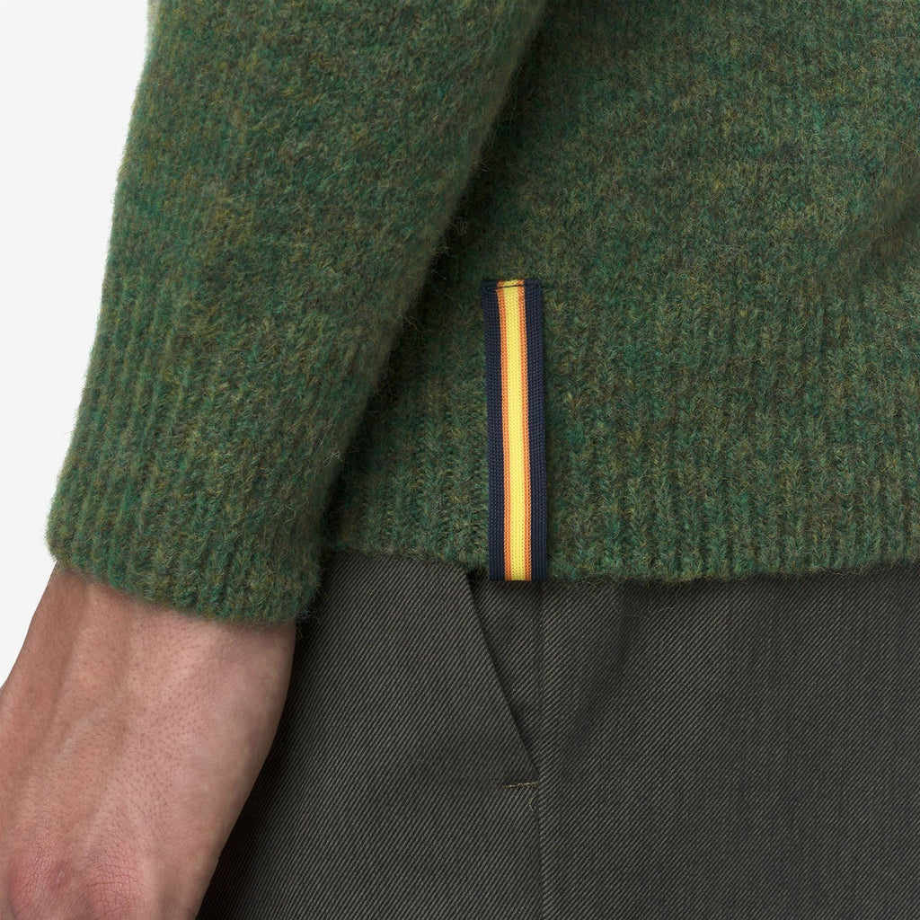 RENOULT - KNITWEAR - Pull Over - Man - GREEN MIX