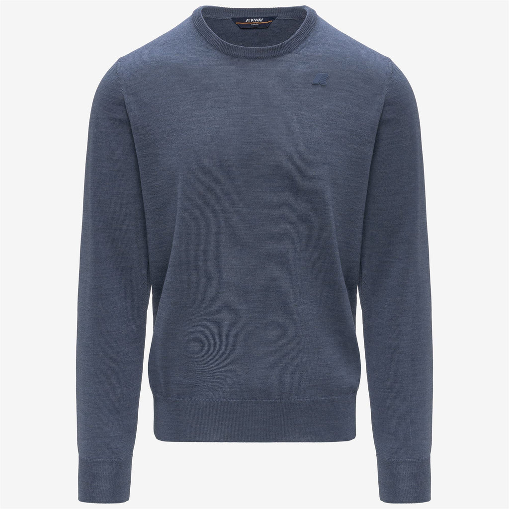 SEBASTIEN MERINO - KNITWEAR - Pull Over - Man - BLUE AVION MEL