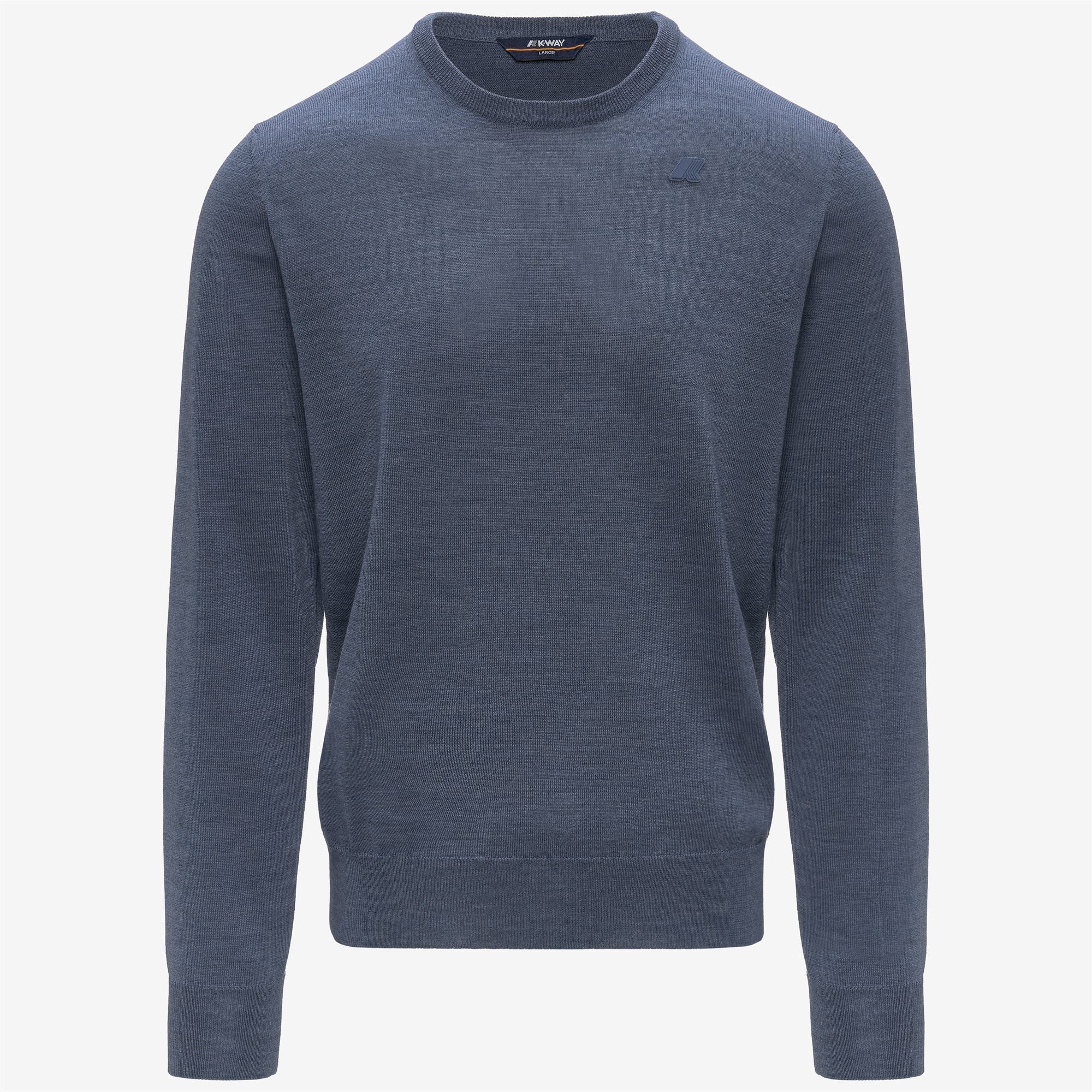 SEBASTIEN MERINO - KNITWEAR - Pull Over - Man - BLUE AVION MEL