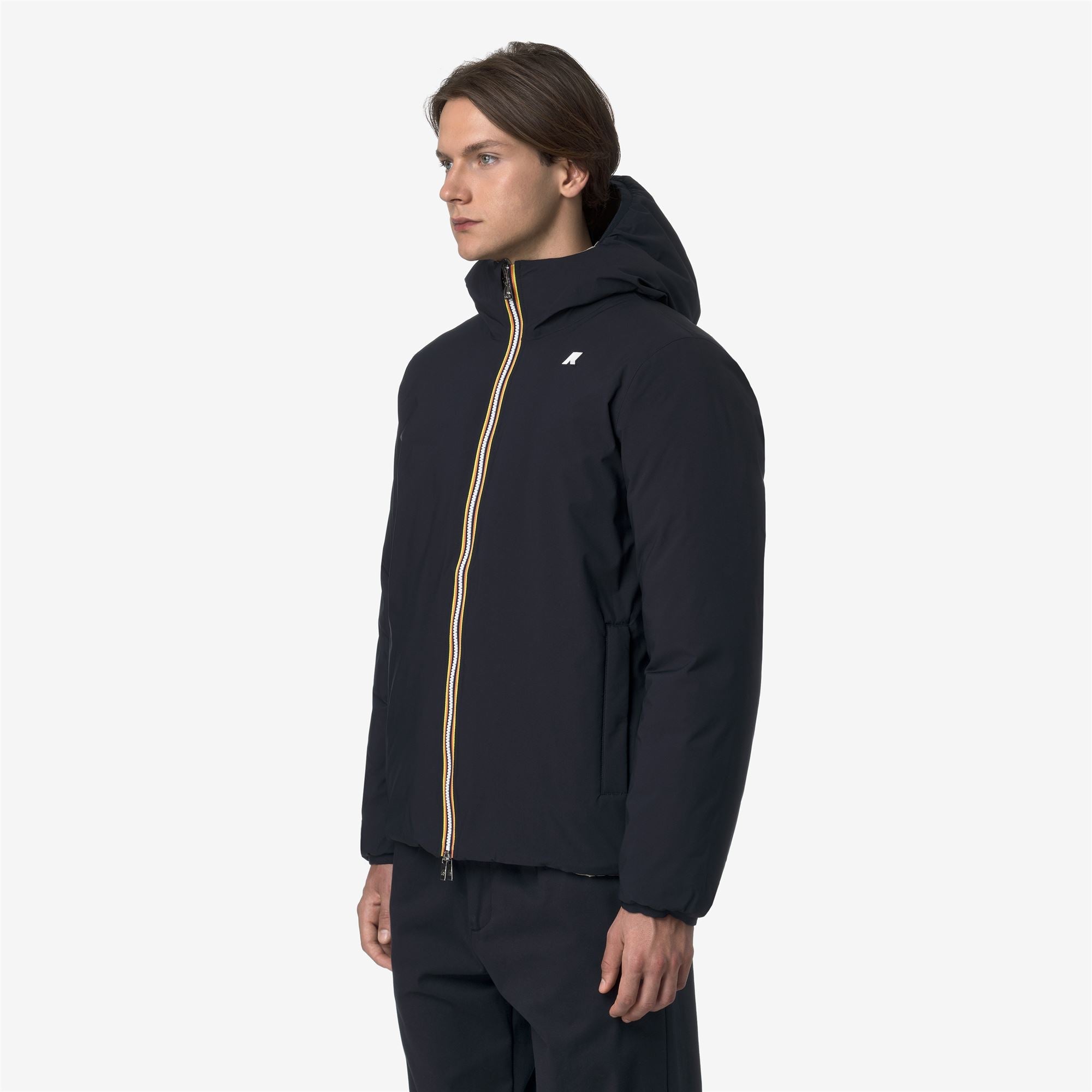 JACK ST THERMO REVERSIBLE - Jackets - Short - Man - BLUE DEPTH-GREEN OAK