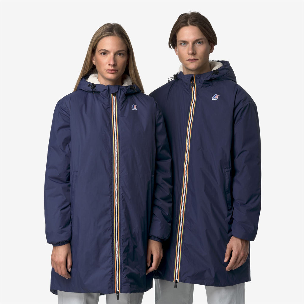 LE VRAI 4.0 EIFFEL EAST ORSETTO - Jackets - 3/4 LENGTH - Unisex - BLUE DEEP COBALT