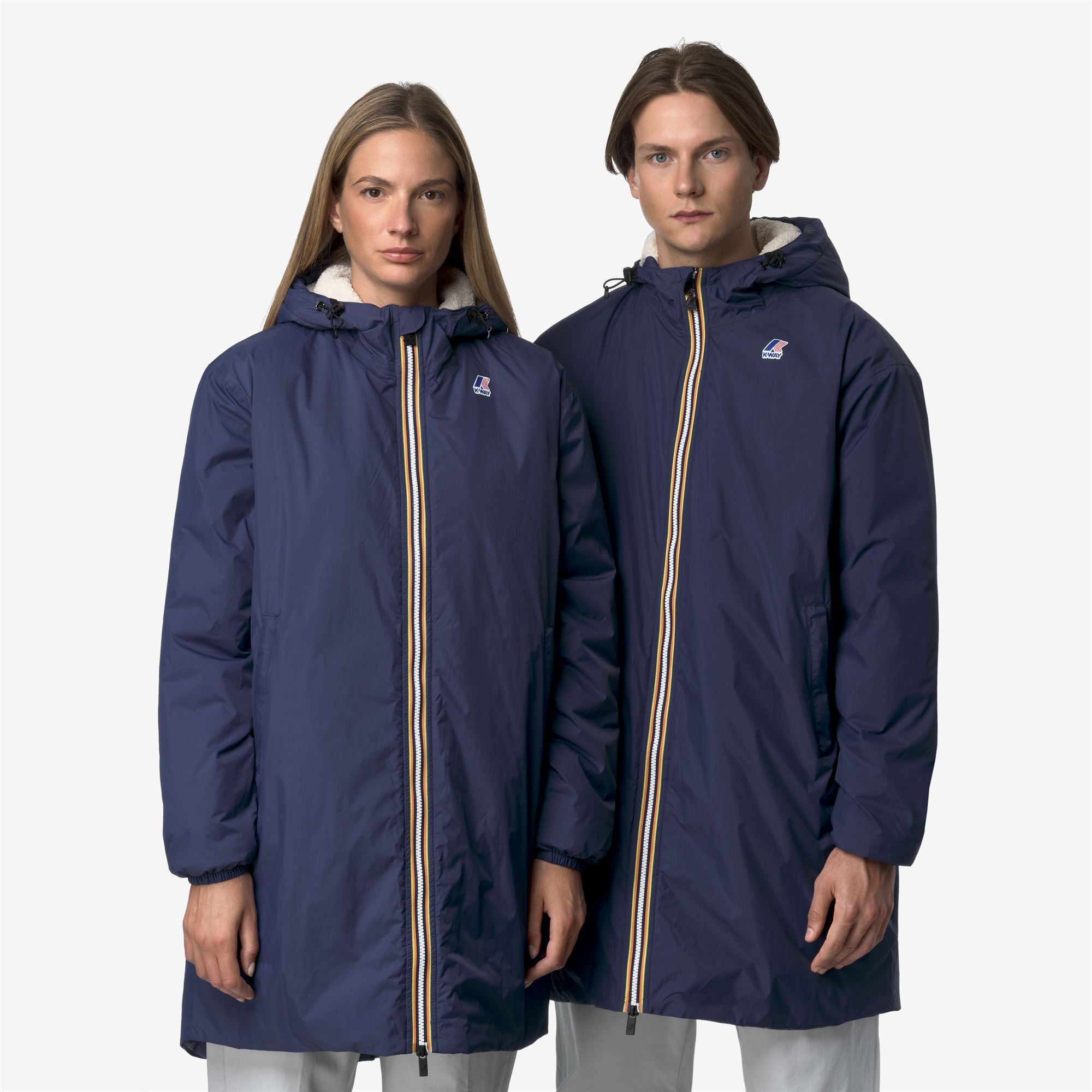 LE VRAI 4.0 EIFFEL EAST ORSETTO - Jackets - 3/4 LENGTH - Unisex - BLUE DEEP COBALT
