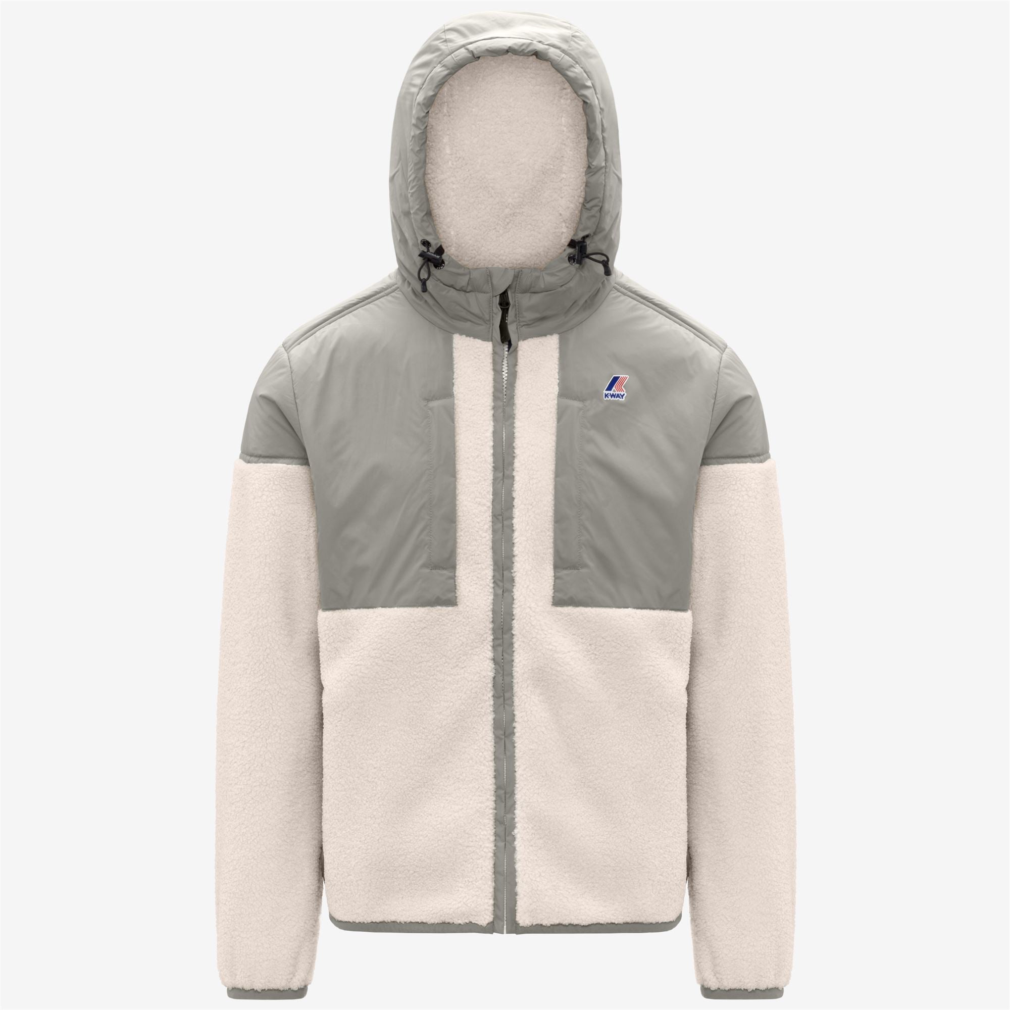 SAMSON 4.0 ORSETTO - Fleece - Hoodie Full Zip - Unisex - GREEN OAK-ECRU