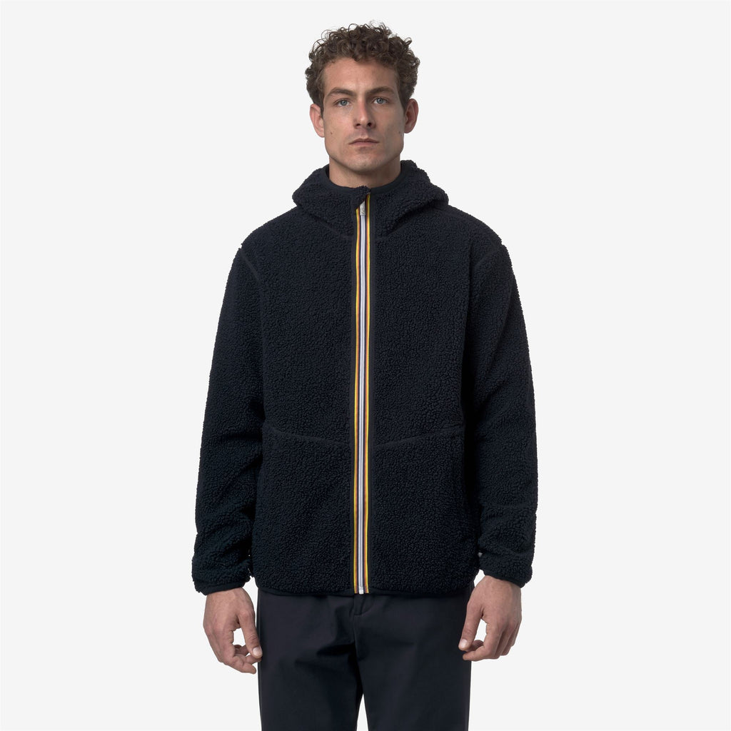 JACK SHERPA POLAR REVERSIBLE - Fleece - Jacket - Man - BLUE DEPTH-BLUE DEPTH