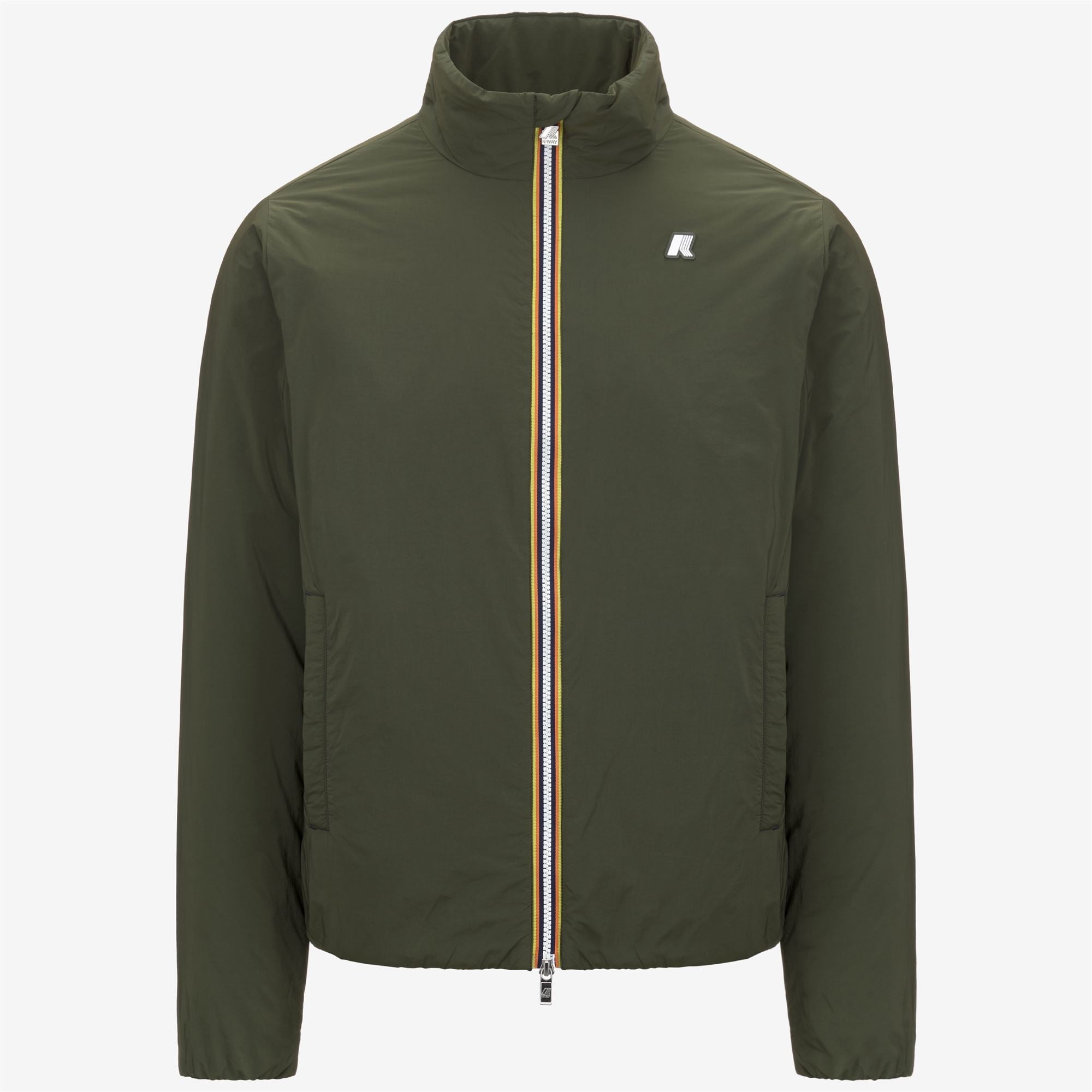 VALENTINE PLAIN WARM - Jackets - Short - Man - GREEN BLACKISH