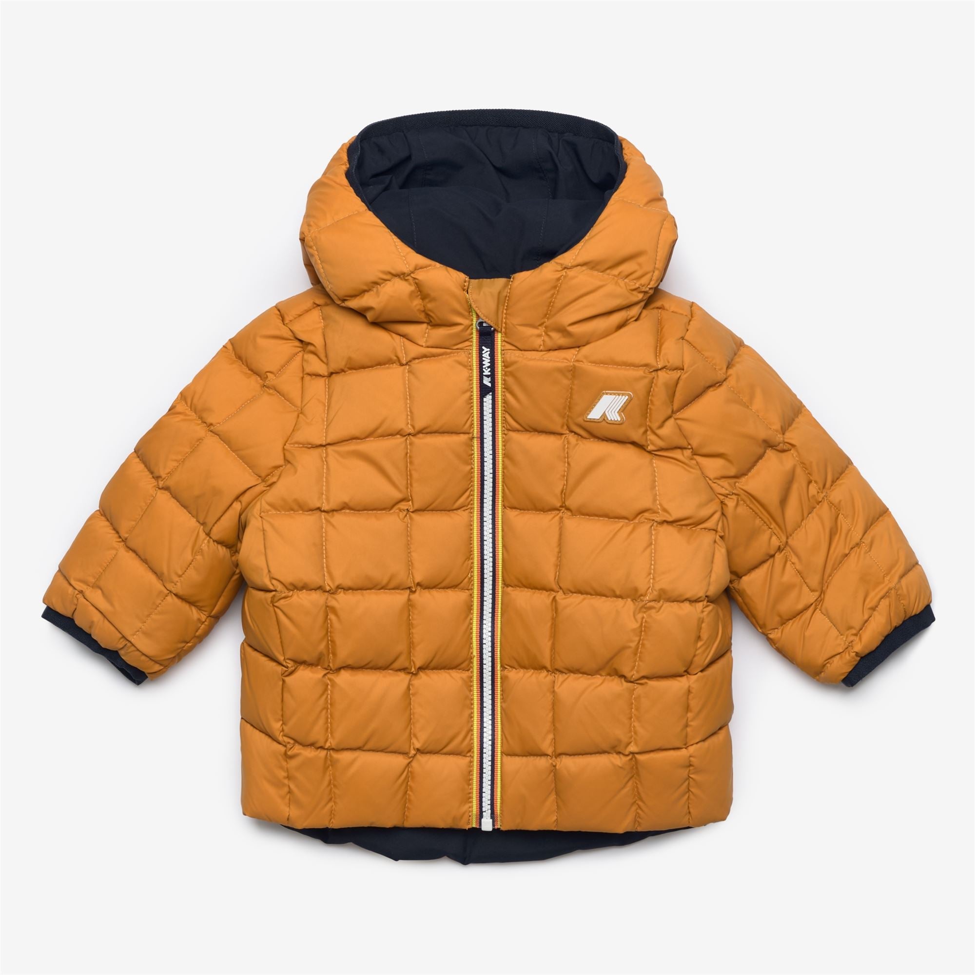 E. JACK ST THERMO REVERSIBLE - Jackets - Short - Kid unisex - BLUE DEPTH-YELLOW INCA