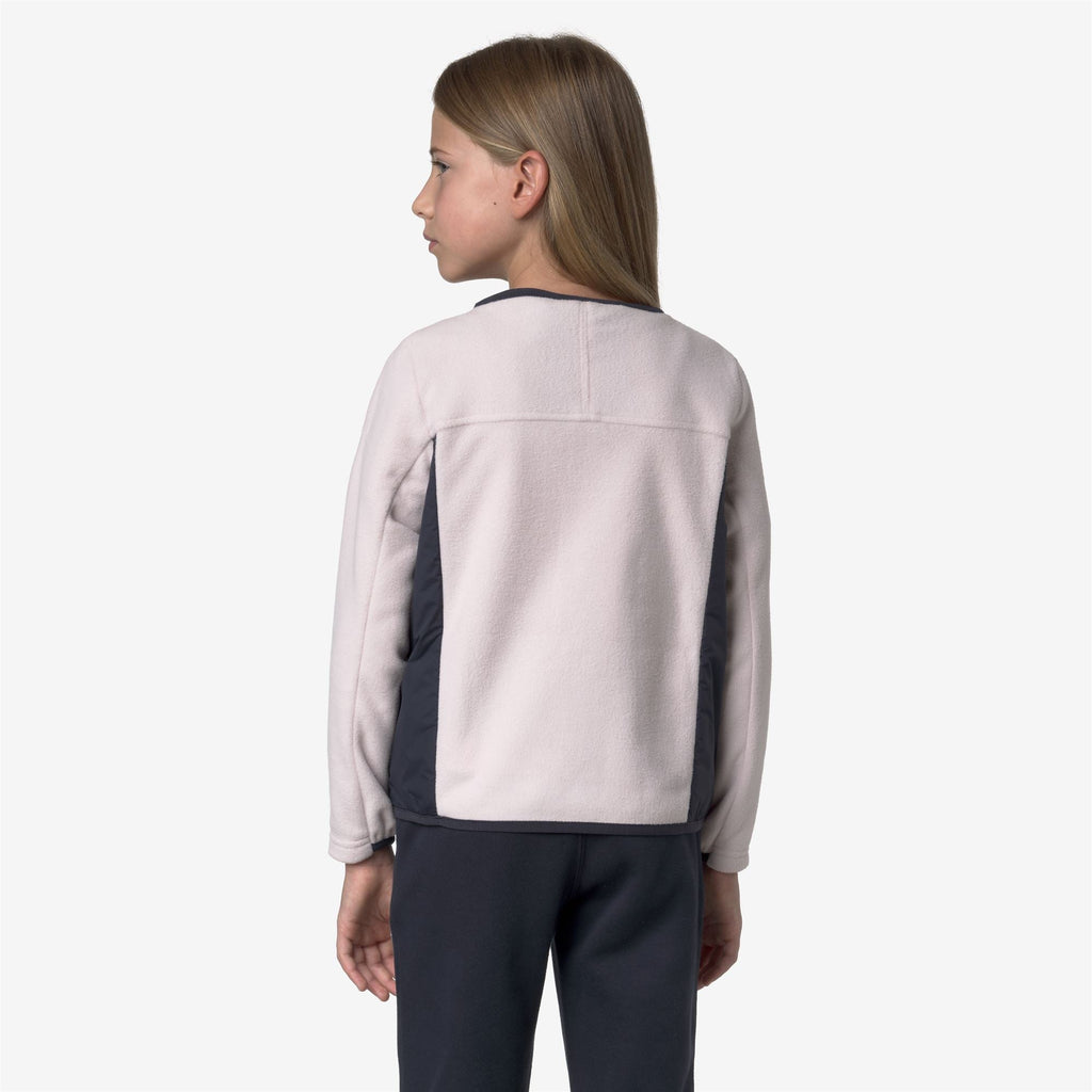 P. ARISTIDE 4.0 POLAR - Fleece - Jacket - Girl - ROSE HUSHED-BLUE DEPTH