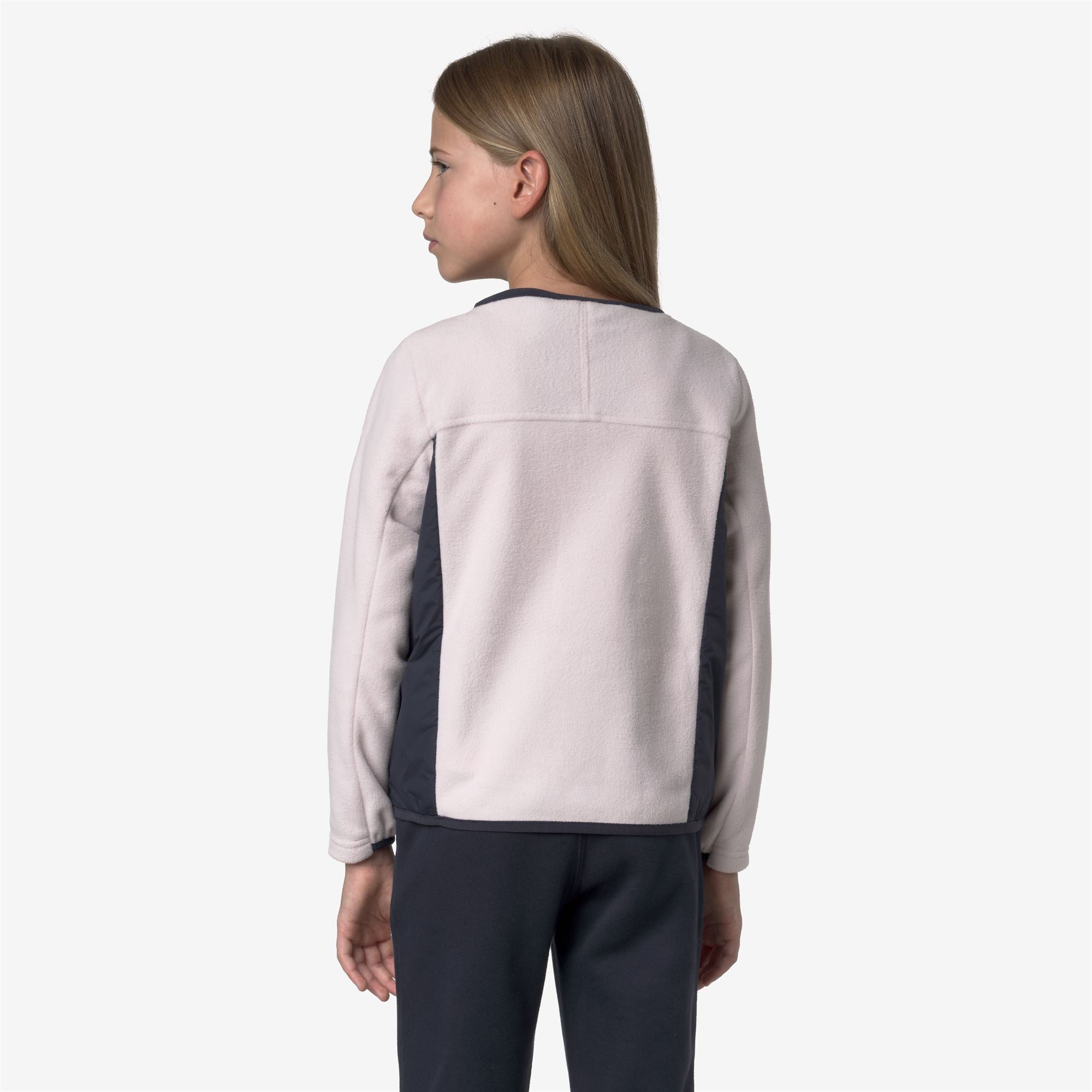P. ARISTIDE 4.0 POLAR - Fleece - Jacket - Girl - ROSE HUSHED-BLUE DEPTH