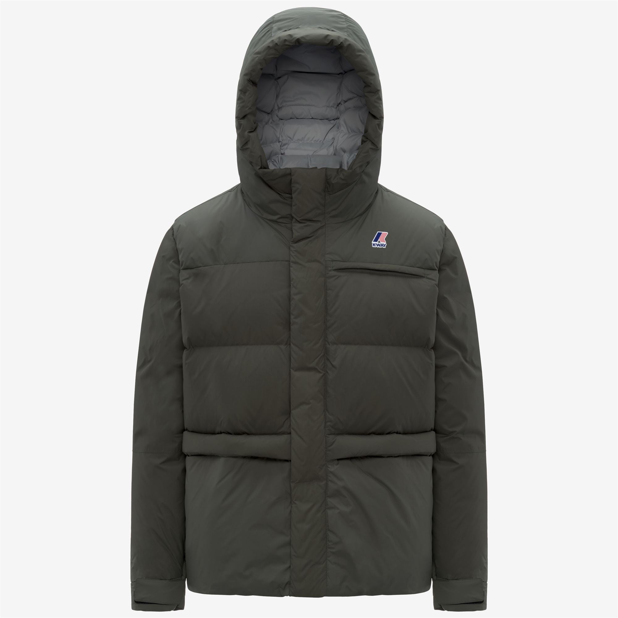 LE VRAI 4.0 AURELE HEAVY WARM - Jackets - Mid - Unisex - GREEN BLACKISH