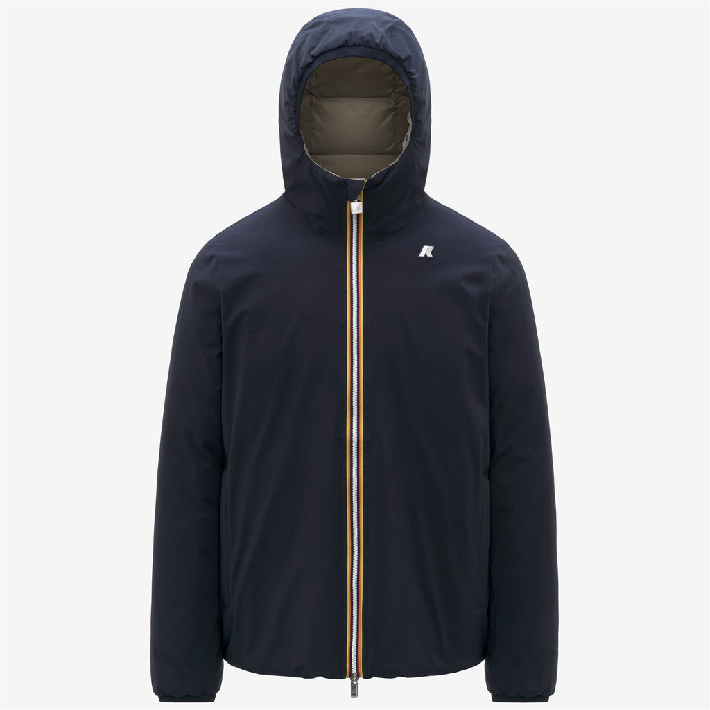 JACK ST THERMO REVERSIBLE - Jackets - Short - Man - BLUE DEPTH-GREEN OAK