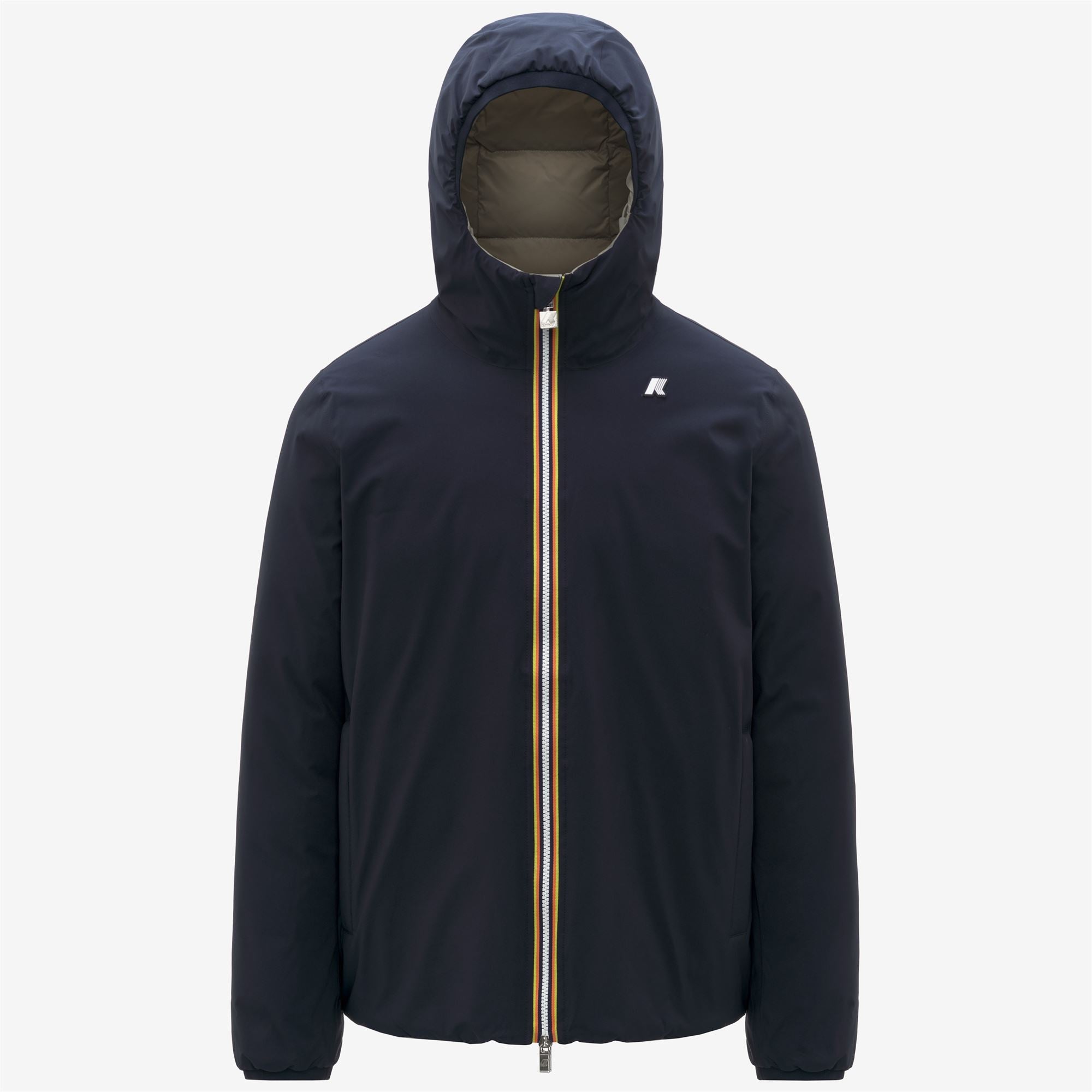JACK ST THERMO REVERSIBLE - Jackets - Short - Man - BLUE DEPTH-GREEN OAK
