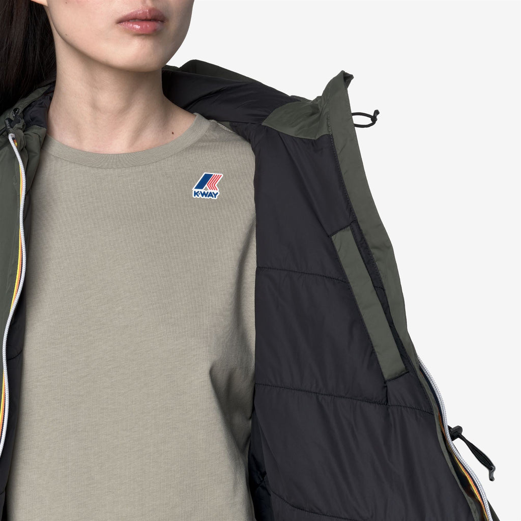 LE VRAI 4.0 DELIA WARM - Jackets - 3/4 LENGTH - Woman - GREEN BLACKISH