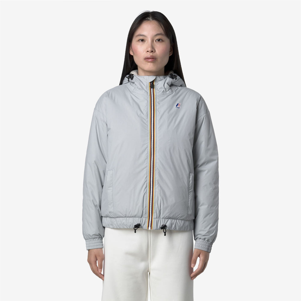 LE VRAI 4.0 ALBINE ORSETTO - Jackets - Short - Woman - GREY