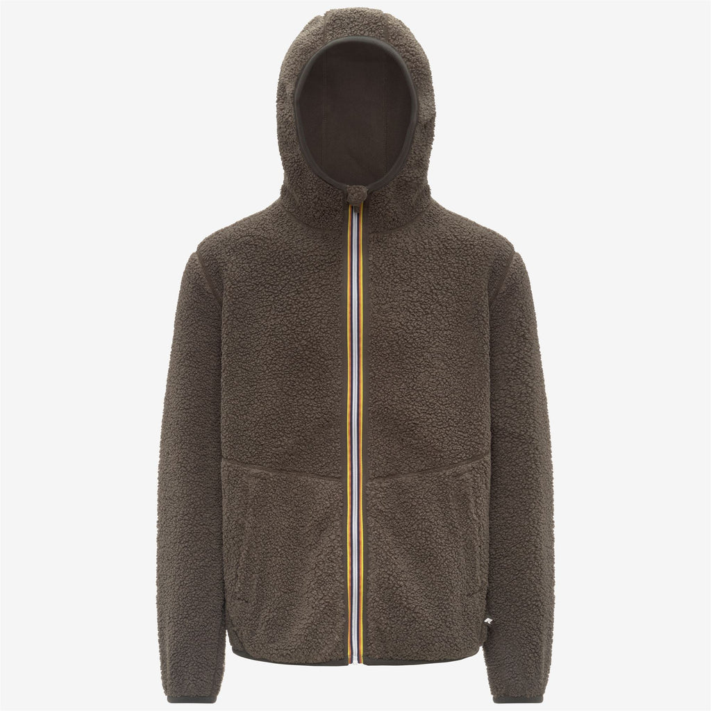 JACK SHERPA POLAR REVERSIBLE - Fleece - Jacket - Man - BLACK OLIVE COMBO
