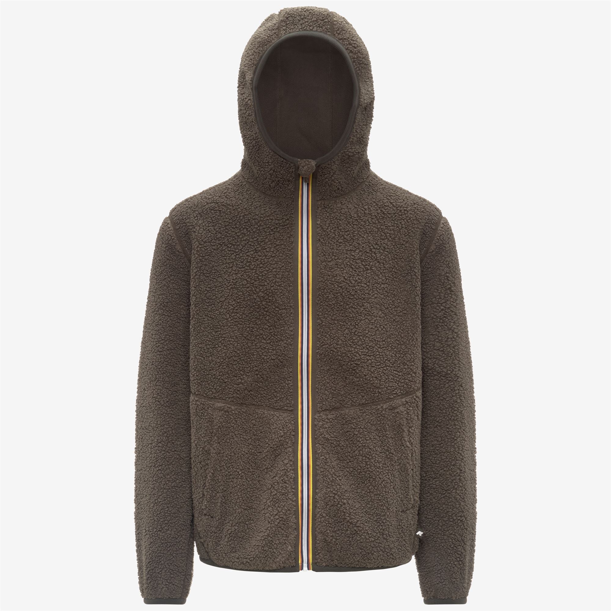 JACK SHERPA POLAR REVERSIBLE - Fleece - Jacket - Man - BLACK OLIVE COMBO