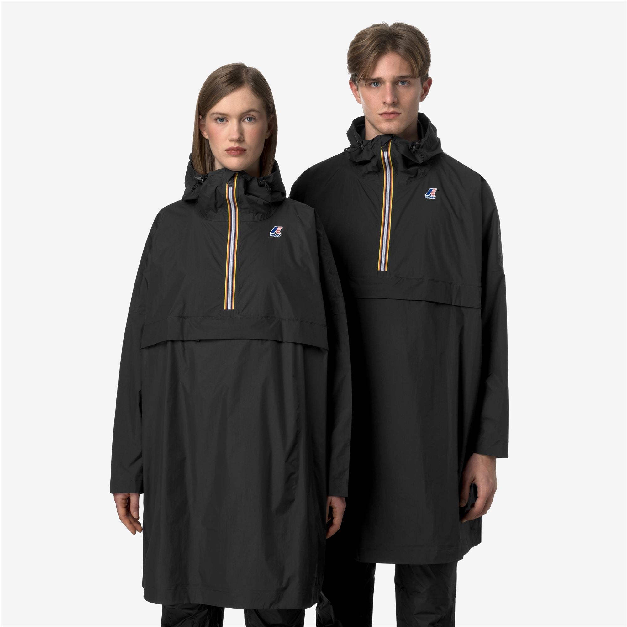 LE VRAI 4.0 FORTUNE - Jackets - PONCHO - Unisex - BLACK PURE