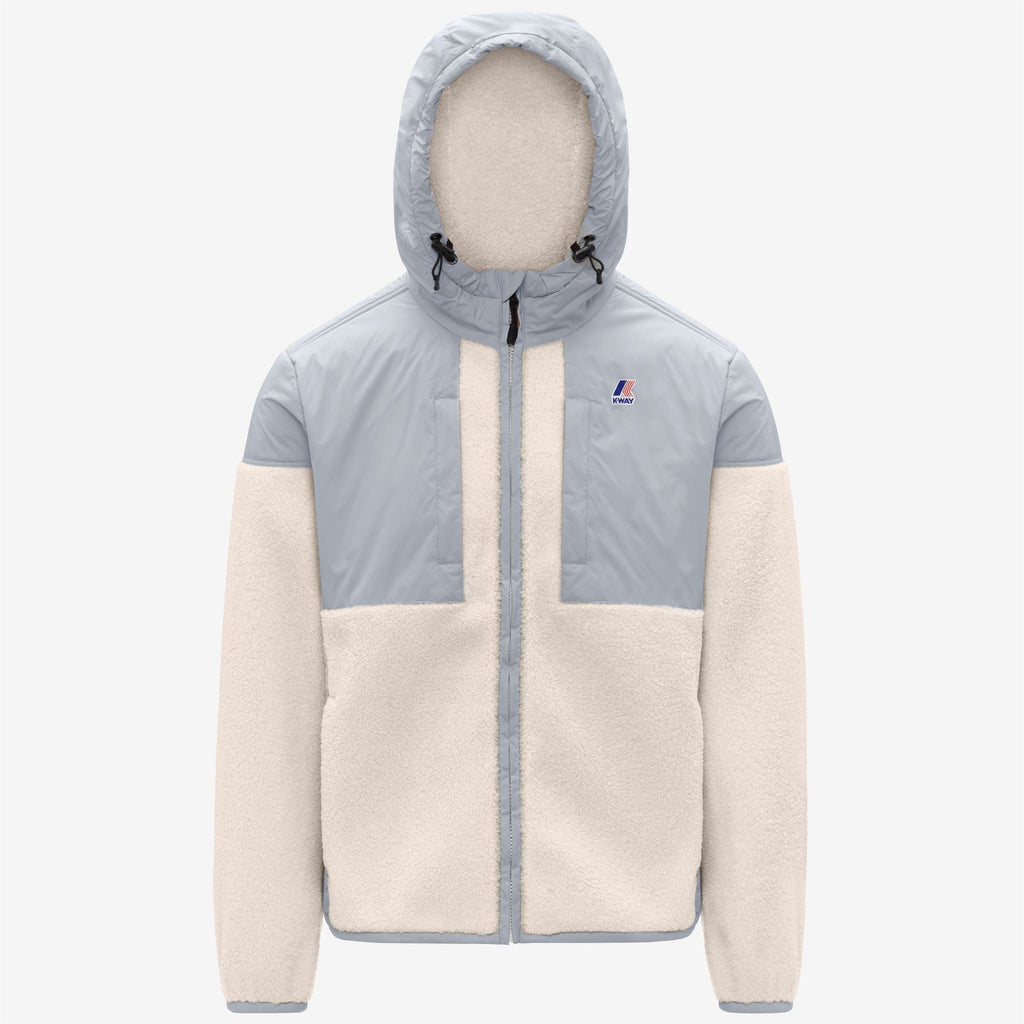 SAMSON 4.0 ORSETTO - Fleece - Hoodie Full Zip - Unisex - GREY-ECRU