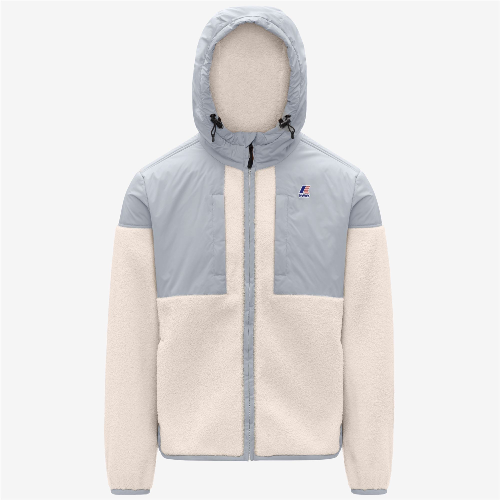 SAMSON 4.0 ORSETTO - Fleece - Hoodie Full Zip - Unisex - GREY-ECRU