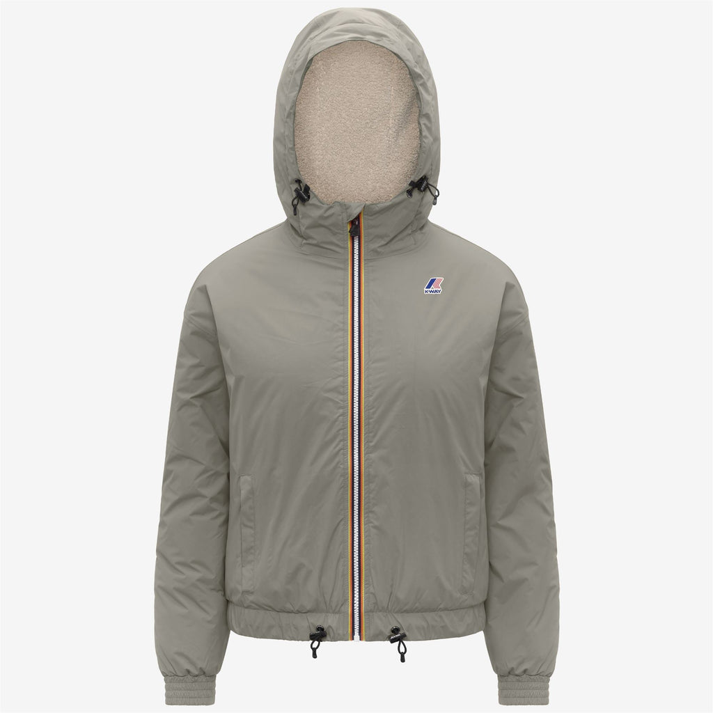 LE VRAI 4.0 ALBINE ORSETTO - Jackets - Short - Woman - GREEN OAK