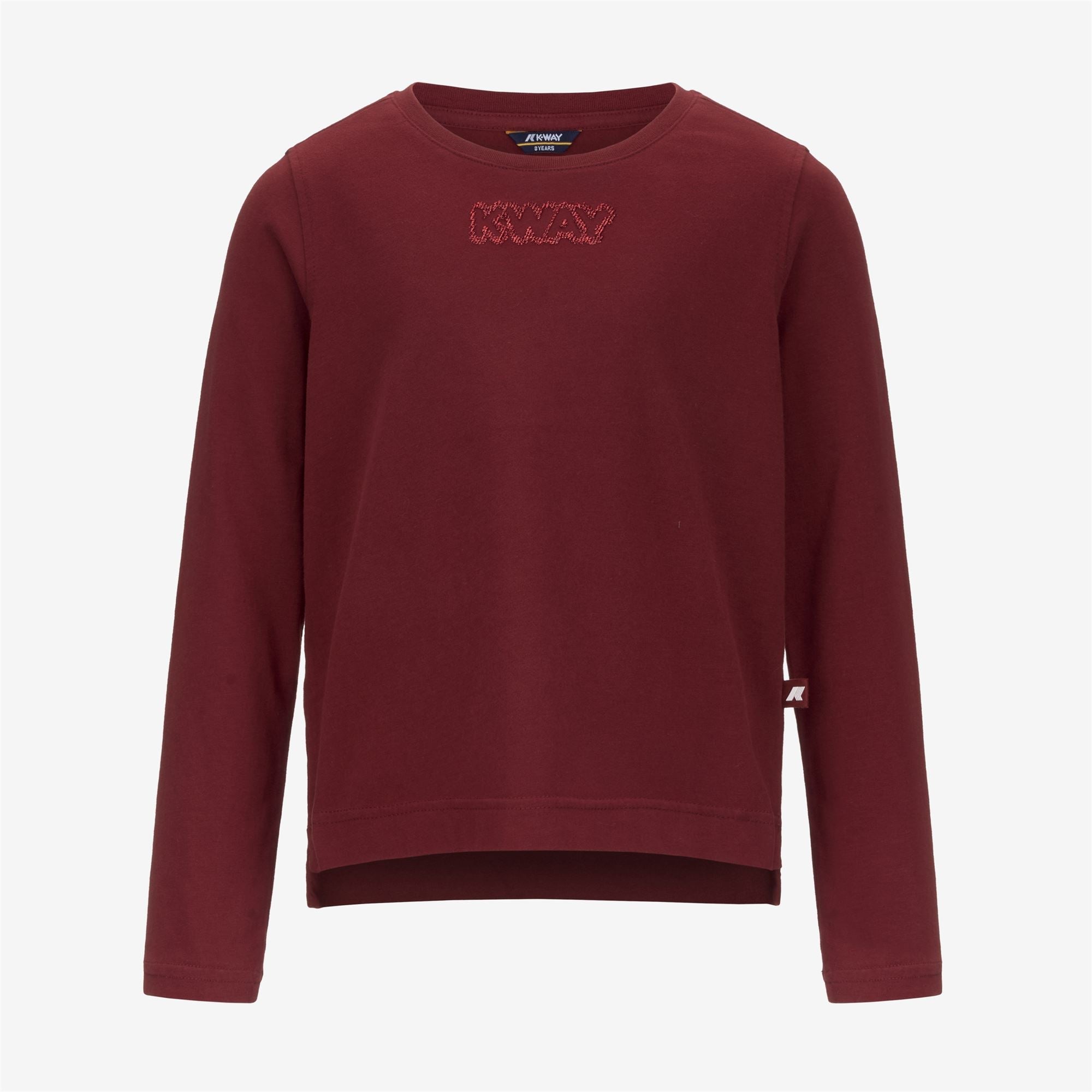 P. ELMERINE SHINY LETTERING PEACH - T-ShirtsTop - T-Shirt - Girl - RED SYRAH