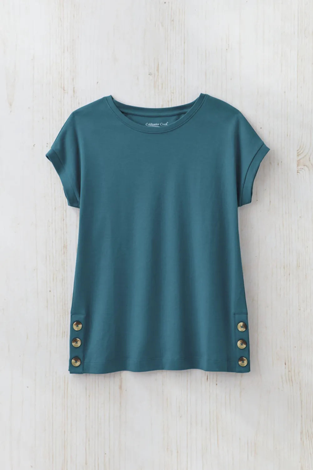 #BestCottonTM Side-Button Tunic