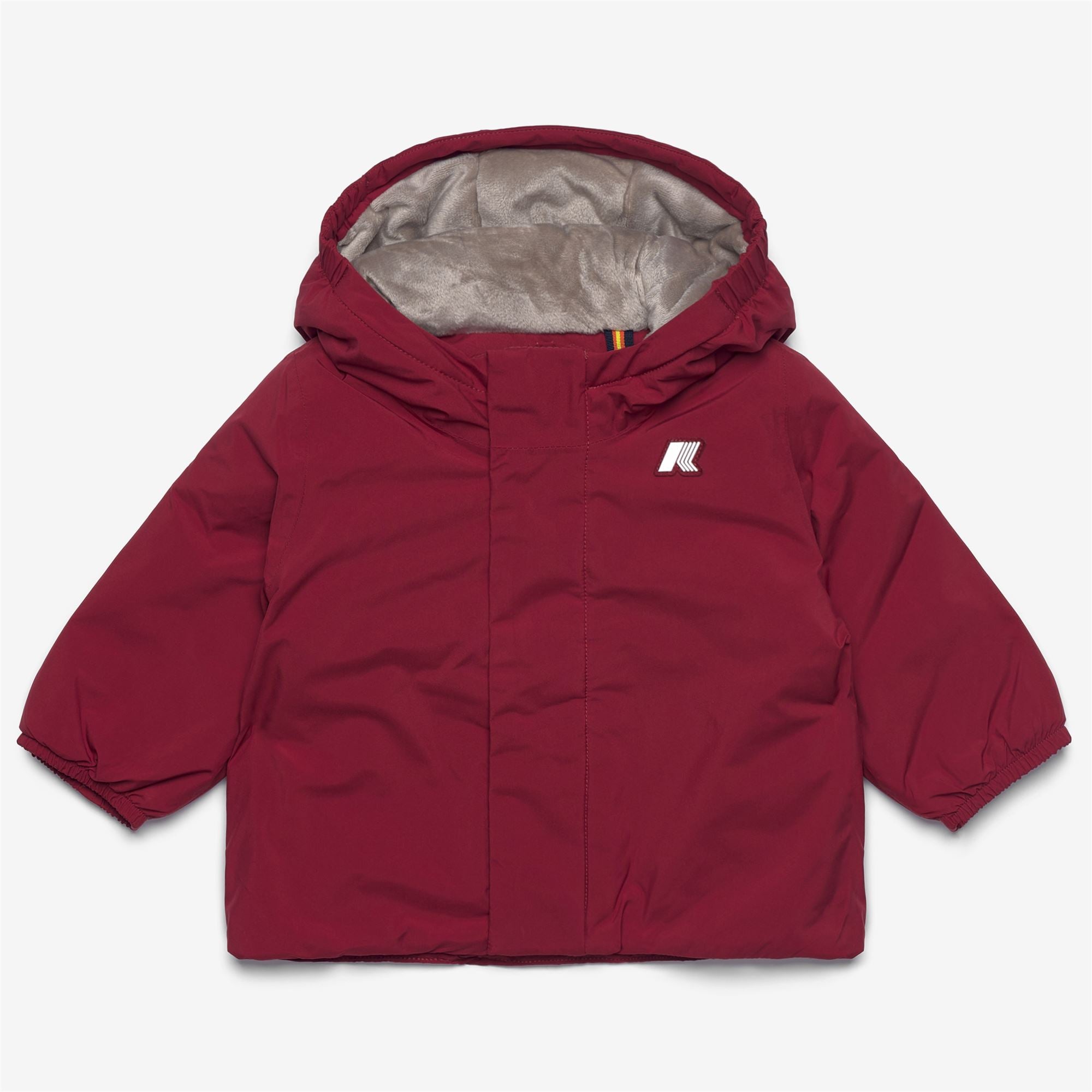 E. JACK SOFT TOUCH MARMOTTA - Jackets - Short - Kid unisex - RED SYRAH-GREY GOAT