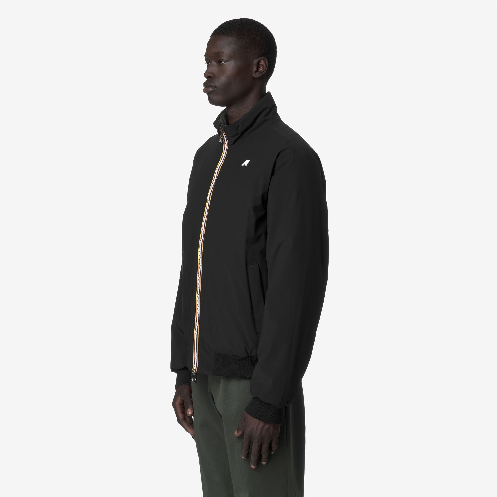 ARSENE ST WARM REVERSIBLE - Jackets - Short - Man - BLACK PURE-GREEN BLACKISH
