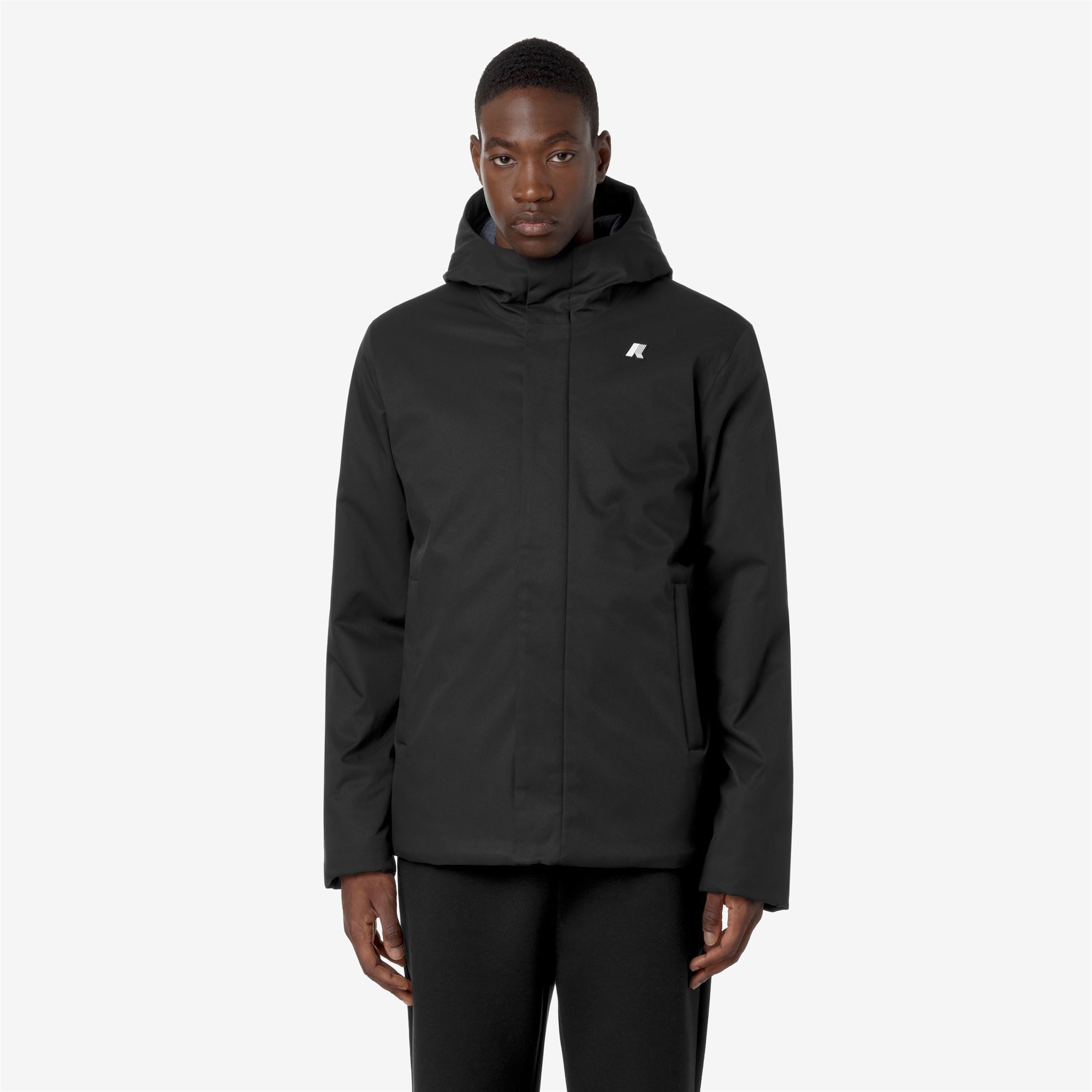 JACKO TWILL MARMOTTA - Jackets - Short - Man - BLACK P-BLUE A