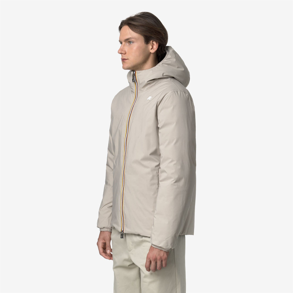 JACK ST THERMO REVERSIBLE - Jackets - Short - Man - BEIGE CASHMERE-BLACK OLIVE