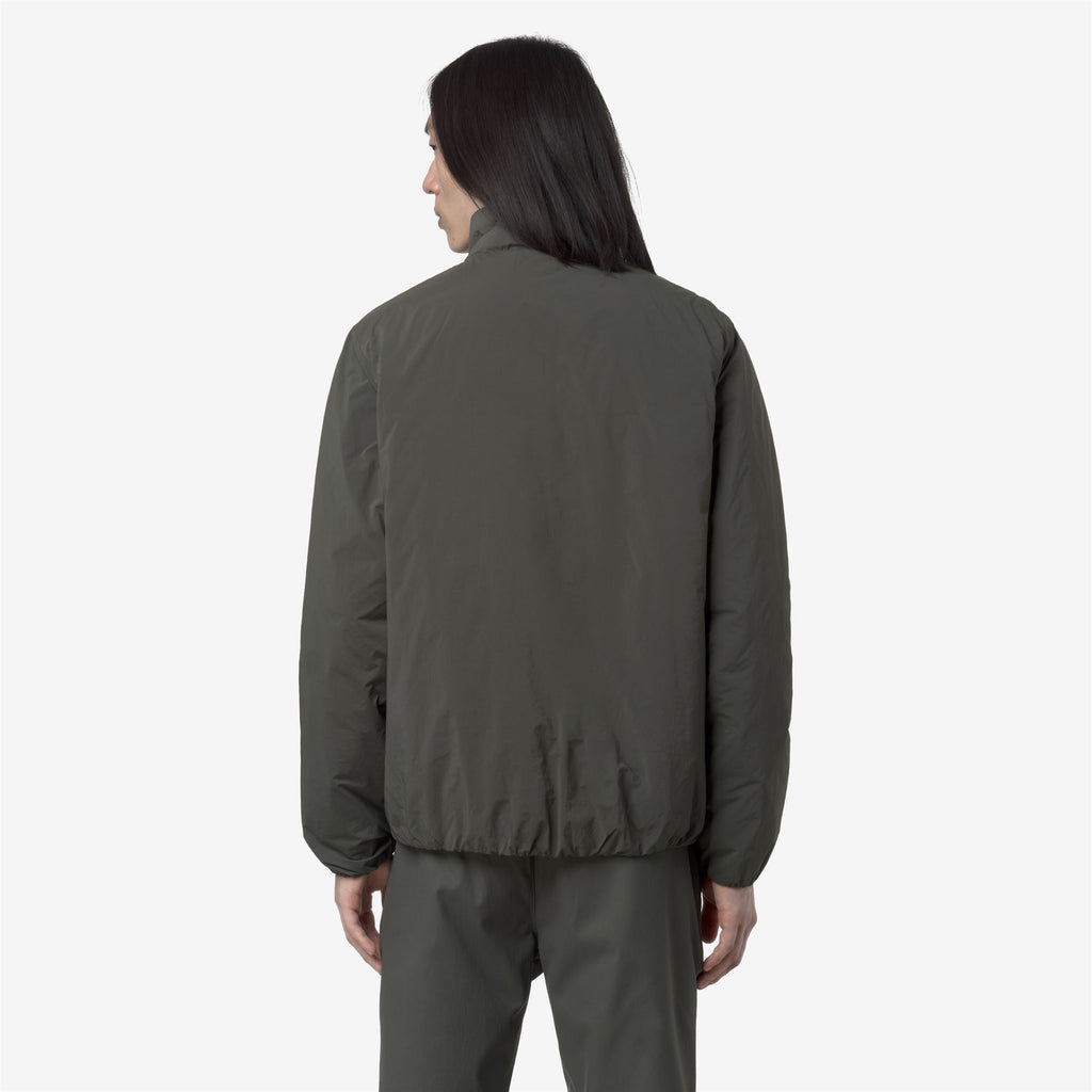 VALENTINE PLAIN WARM - Jackets - Short - Man - GREEN BLACKISH